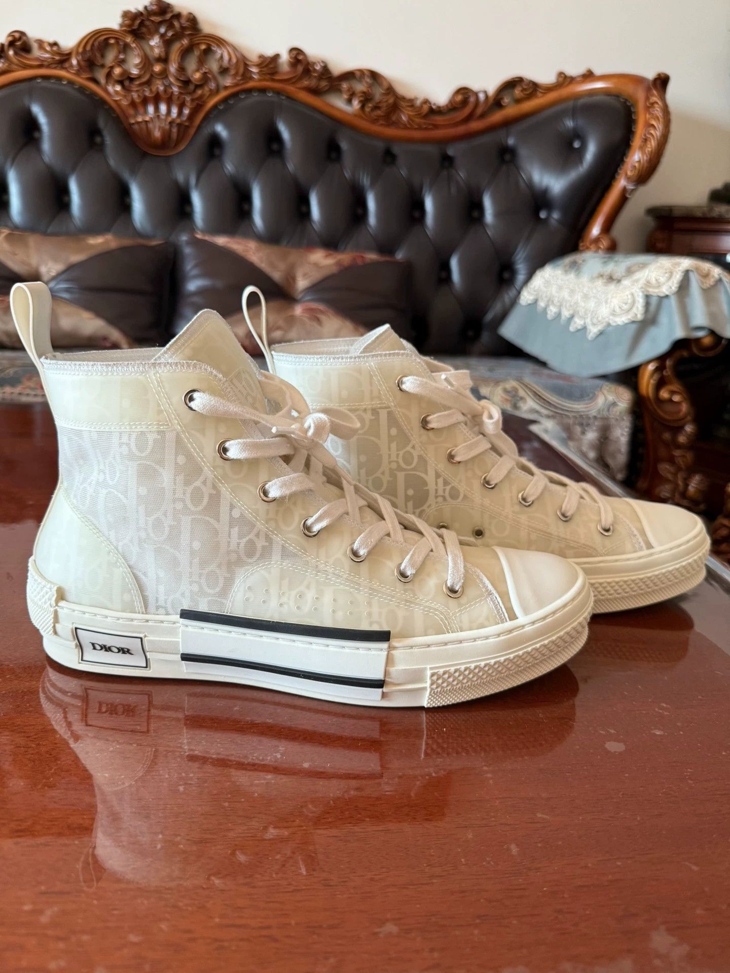 Dior Dior Full Logo Sneaker 41 Worn Once Authentic Size US 8 / EU 41 - 2 Thumbnail
