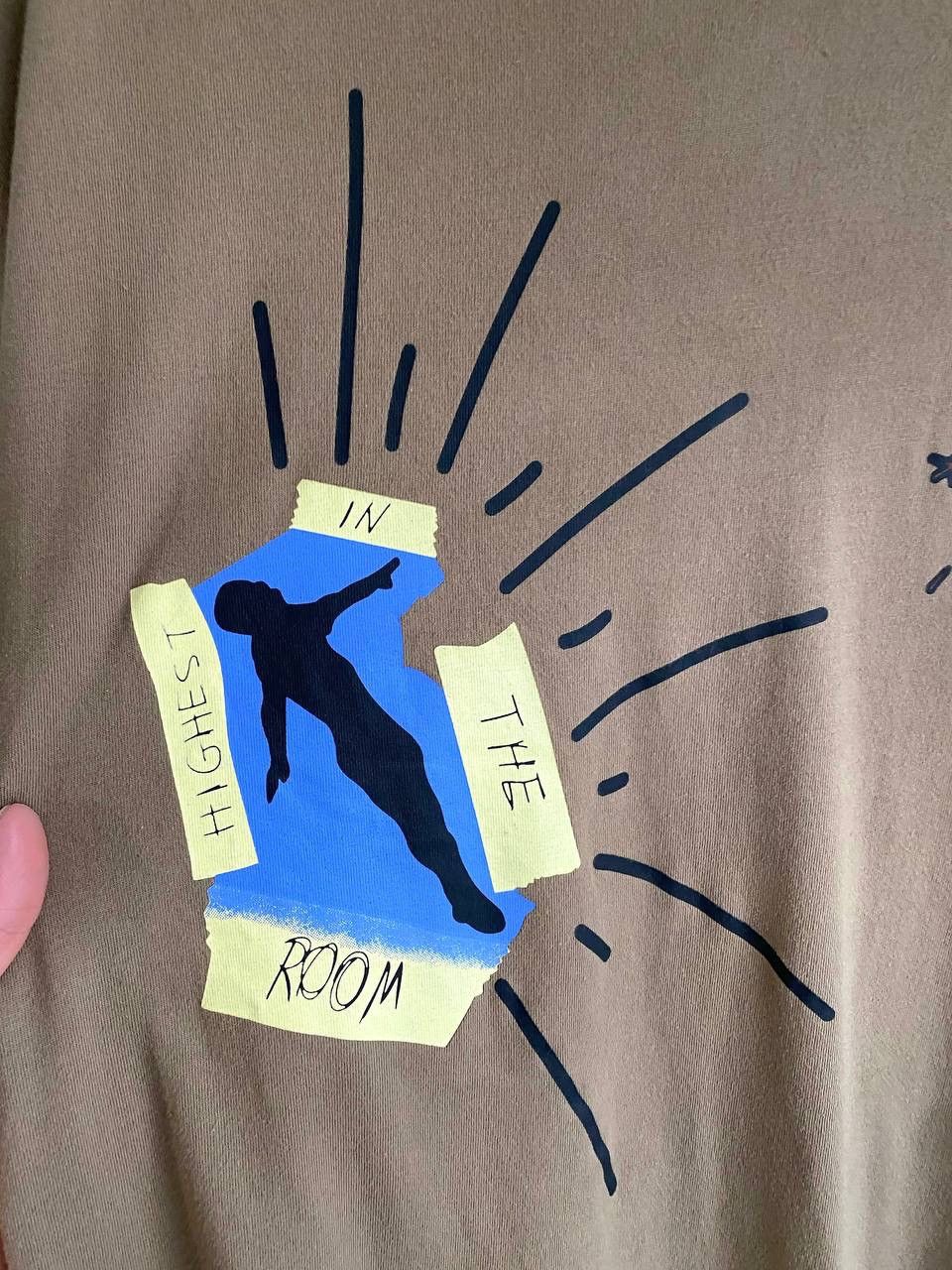Travis Scott Cactus Jack Travis Scott “Highest In The Room” T-Shirt, L Size US L / EU 52-54 / 3 - 9 Thumbnail