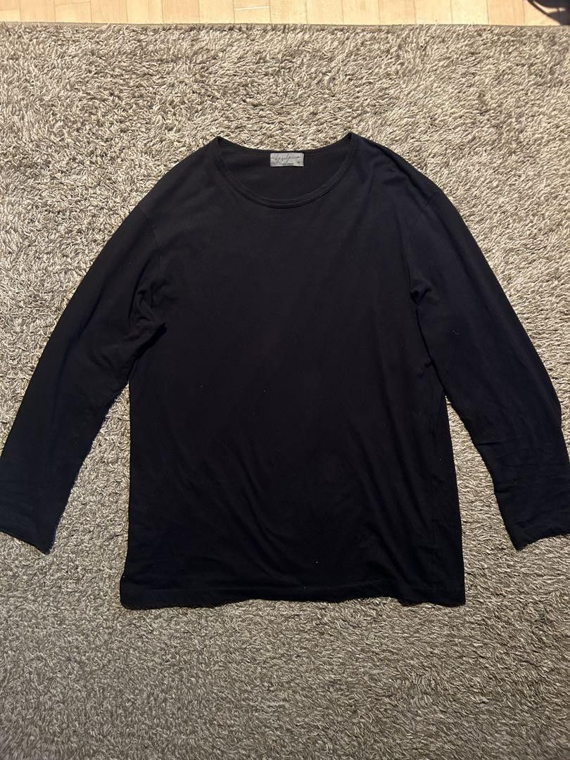Yohji Yamamoto POUR HOMME cotton basic long sleeve shirts HH-T03-070 Size US L / EU 52-54 / 3 - 1 Thumbnail