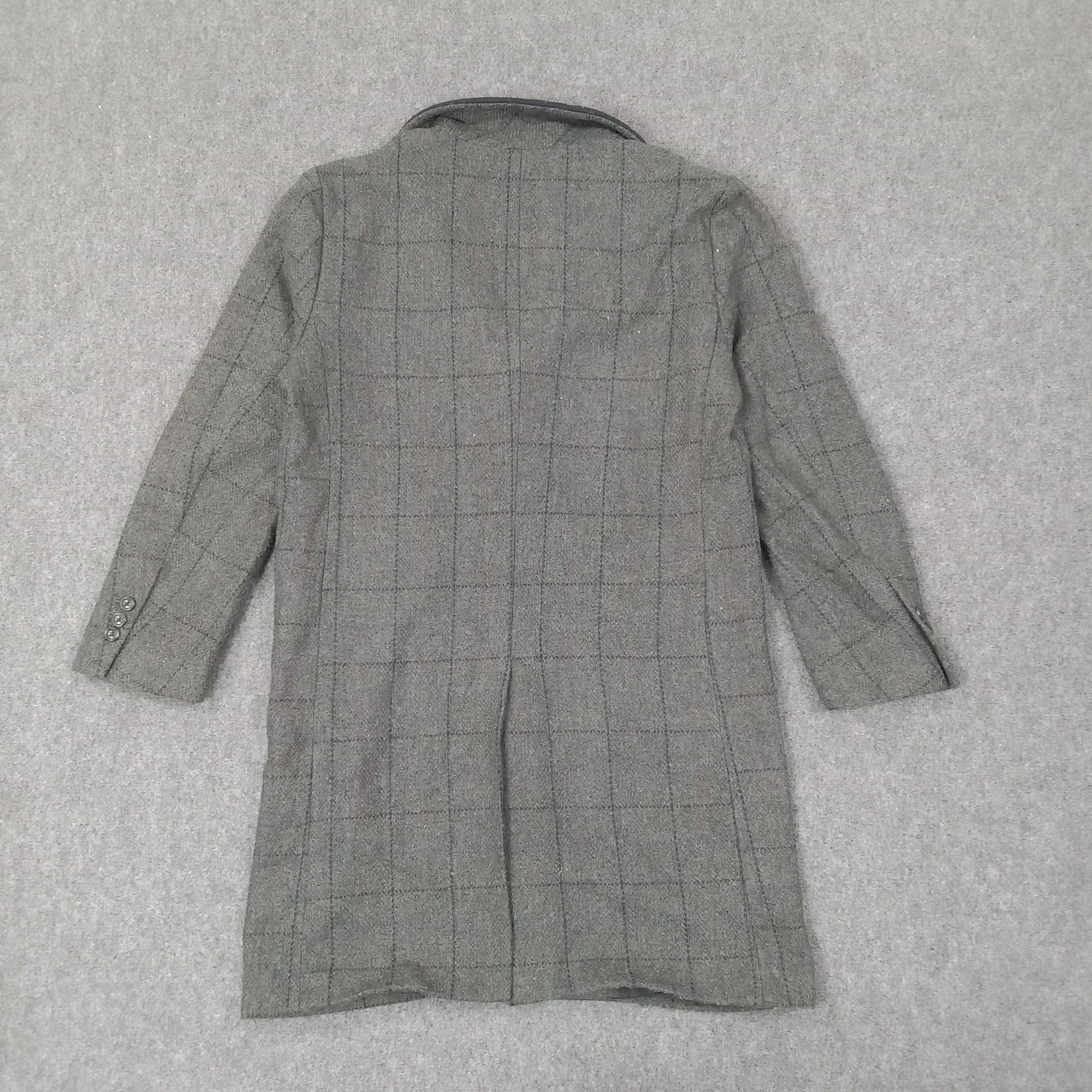 Harris Tweed Harris Tweed Designer Brand Trench Coat Jacket C254N6 Size US M / EU 48-50 / 2 - 5 Thumbnail