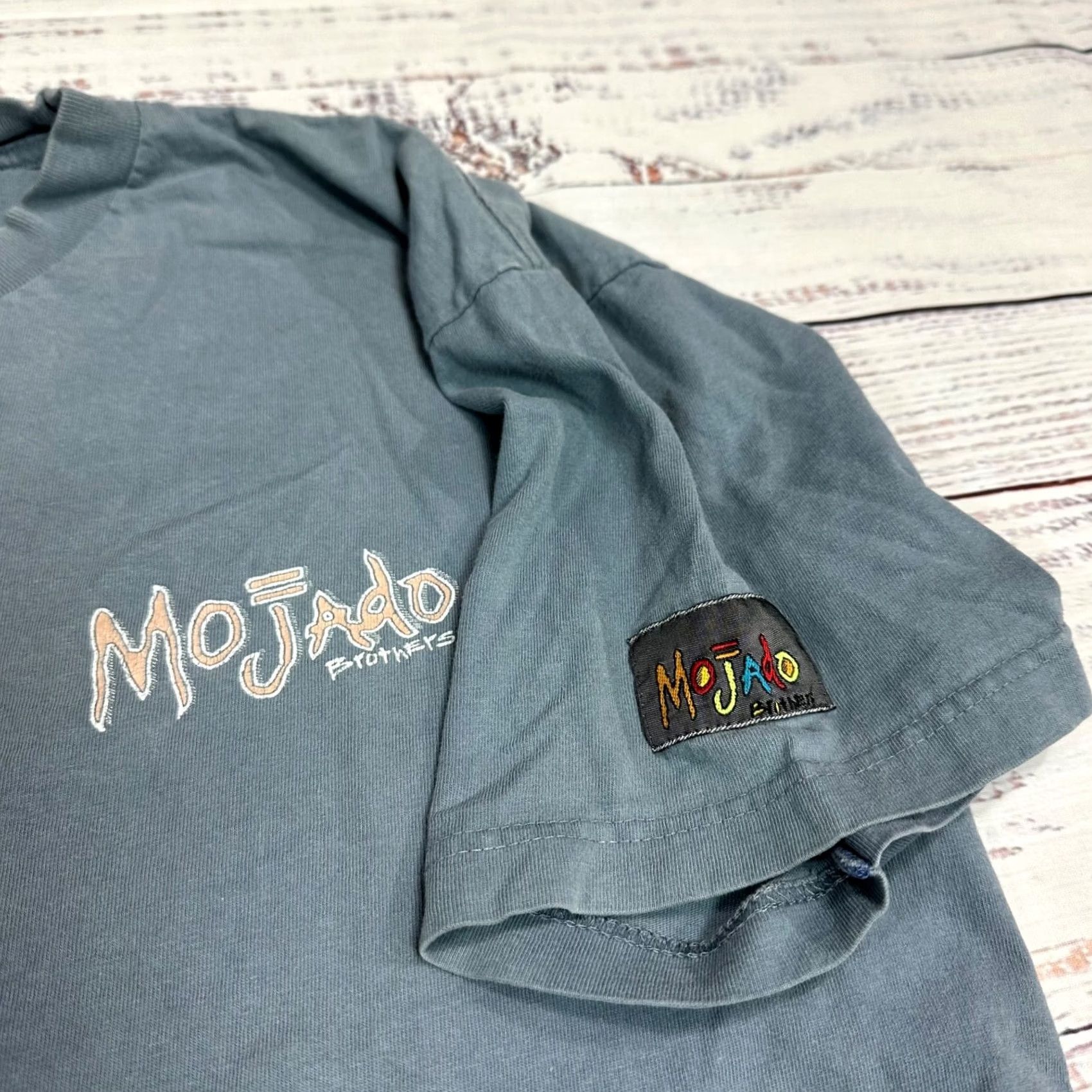 Vintage Mojado Vtg Dreamcatcher Graphic T-Shirt Blue XL Mens Short Sleeve Shirt Size US XL / EU 56 / 4 - 6 Thumbnail