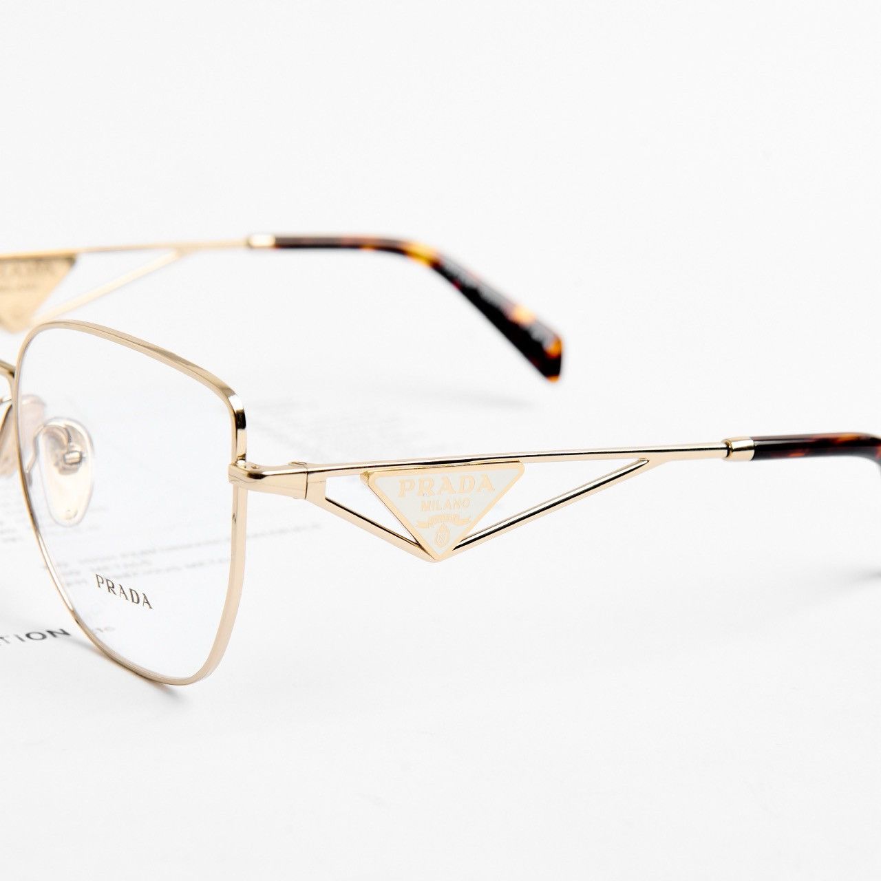 Prada PRADA 0PR A54VD ZVN101 GLASSES Size ONE SIZE - 3 Thumbnail