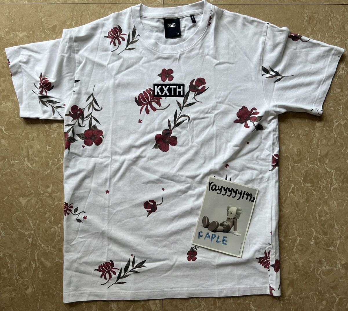 Kith Floral Classic Logo Tee Size US M / EU 48-50 / 2 - 6 Thumbnail