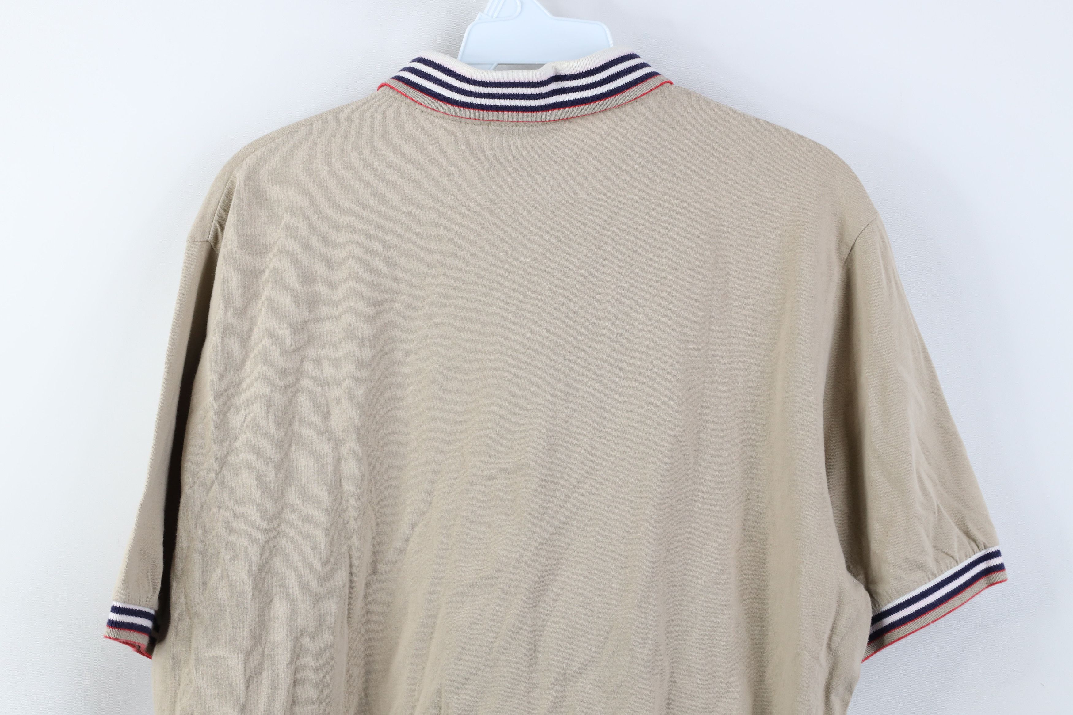 Ralph Lauren Vintage 70s Chaps Ralph Lauren Horse Crest Collared Polo Size US L / EU 52-54 / 3 - 14 Thumbnail