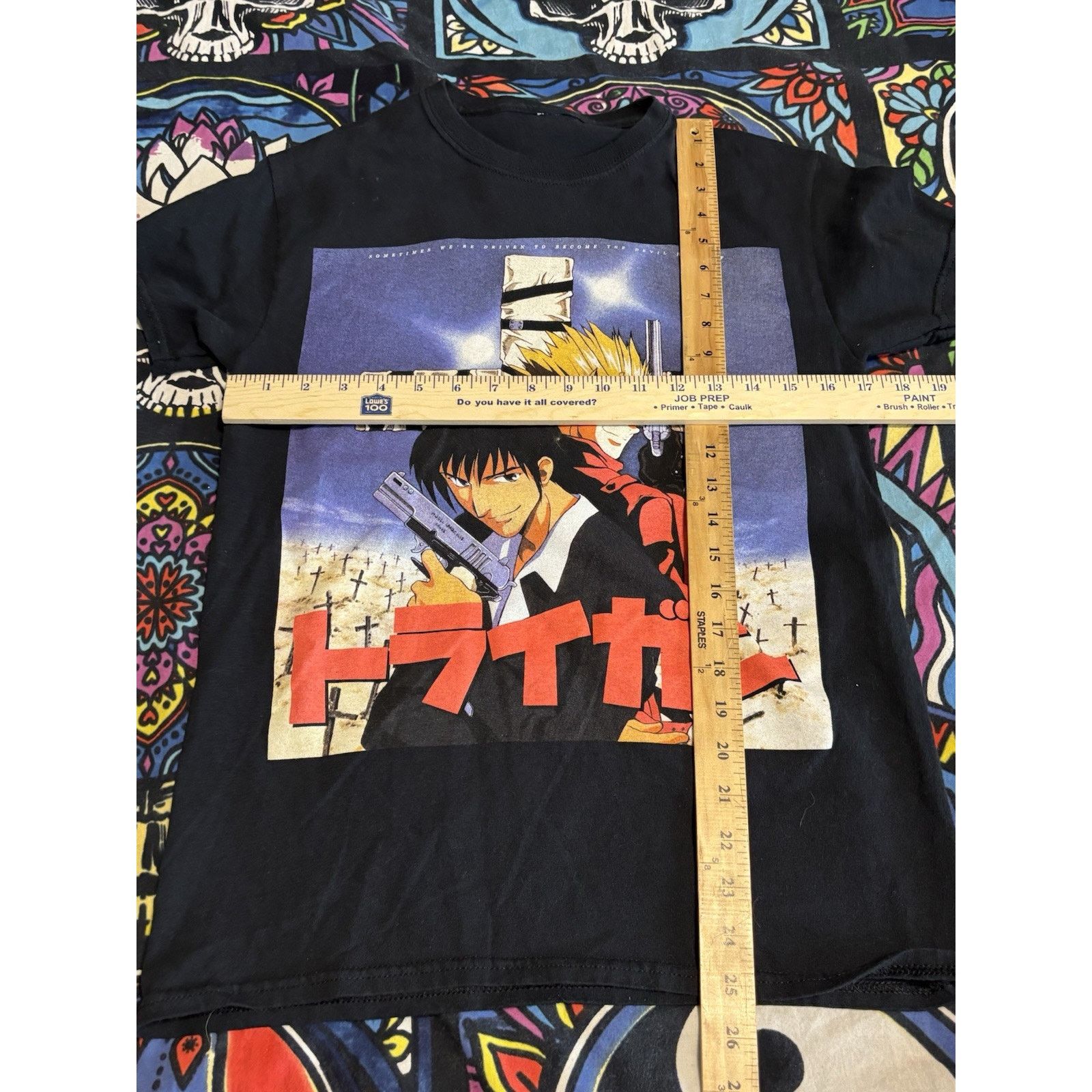Vintage anime black n/a Trigun Maximum Rare Japanese Size US XL / EU 56 / 4 - 6 Thumbnail
