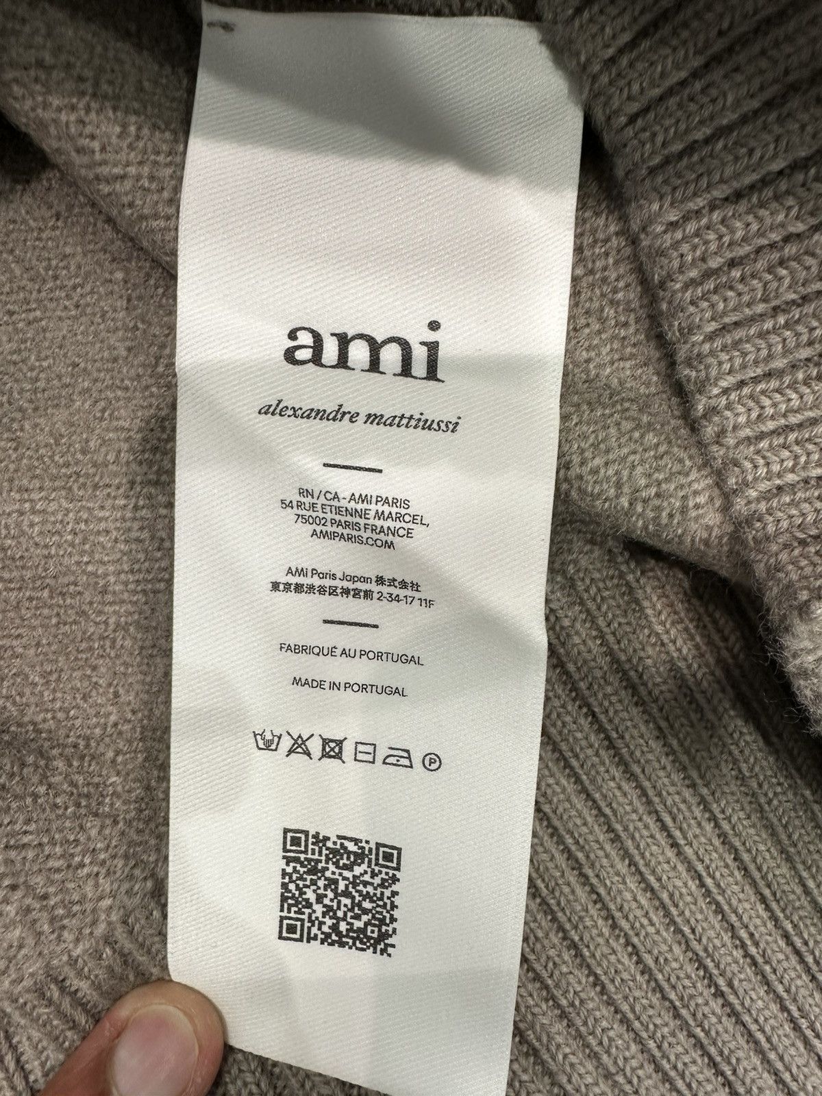 AMI AMI - ADC Crewneck Polo Ash Size US L / EU 52-54 / 3 - 4 Thumbnail