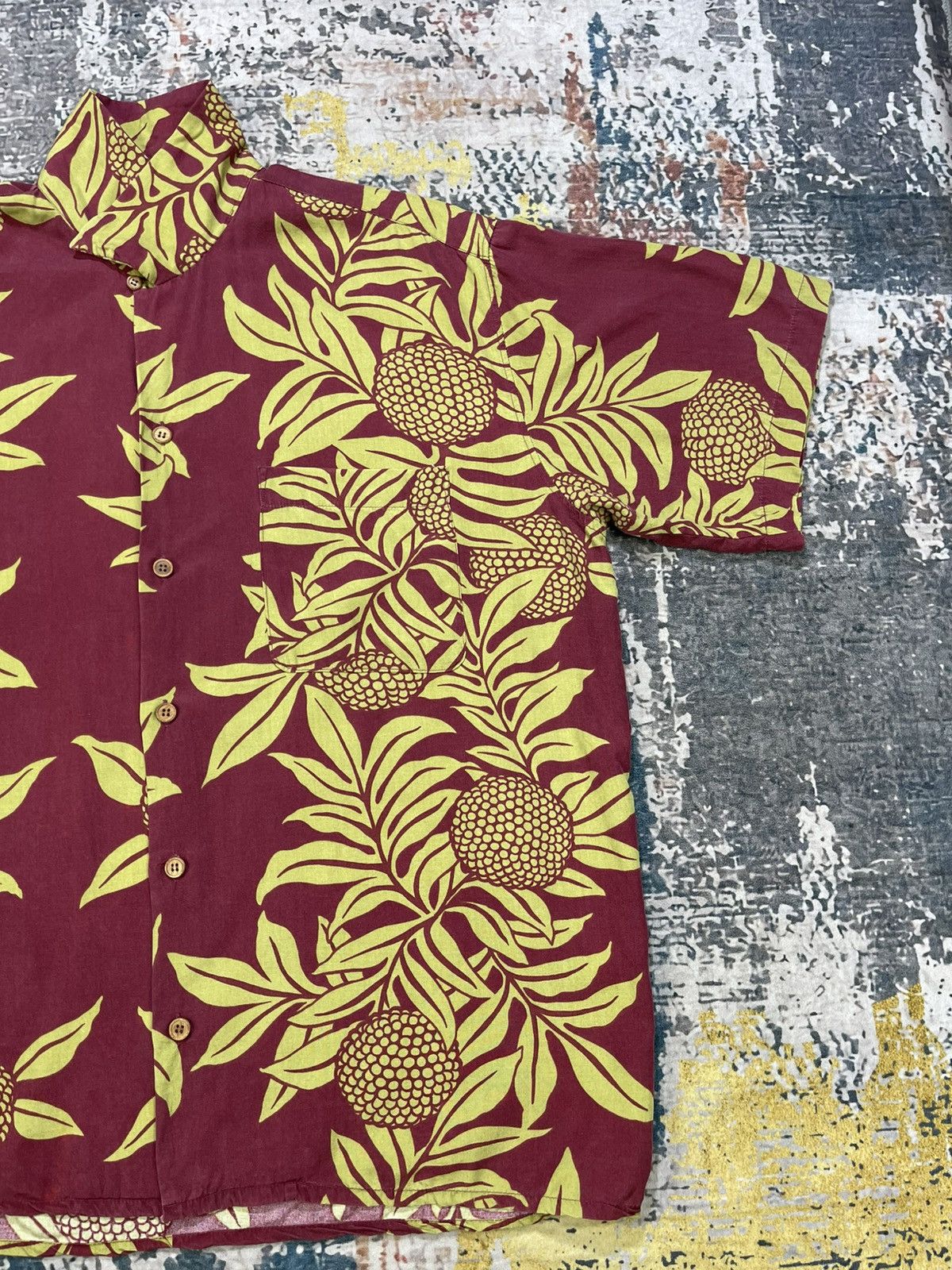 Vintage Vintage Block Buster Rayon Aloha Hawaiian Shirt Size US L / EU 52-54 / 3 - 2 Thumbnail