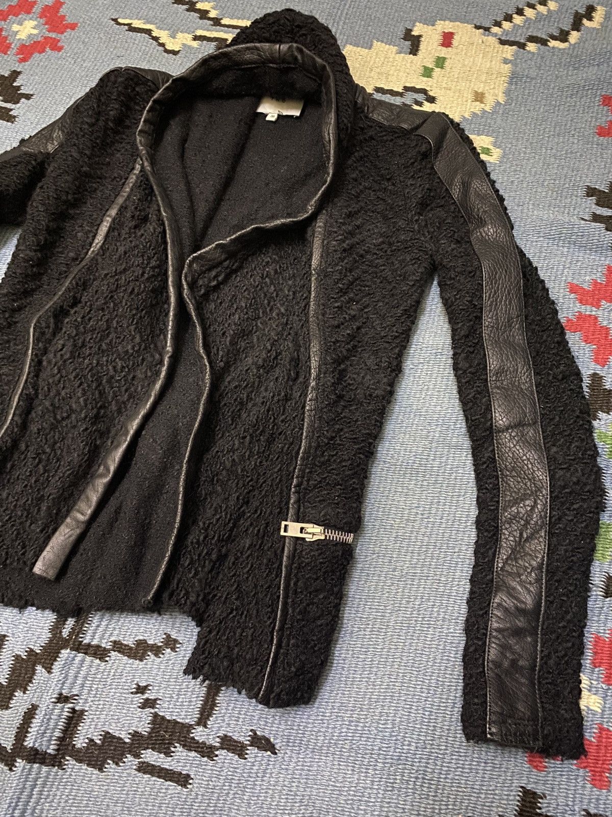 Iro IRO JAMIREL LEATHER LINING NONE BUTTON JACKET Size XS / US 0-2 / IT 36-38 - 2 Thumbnail