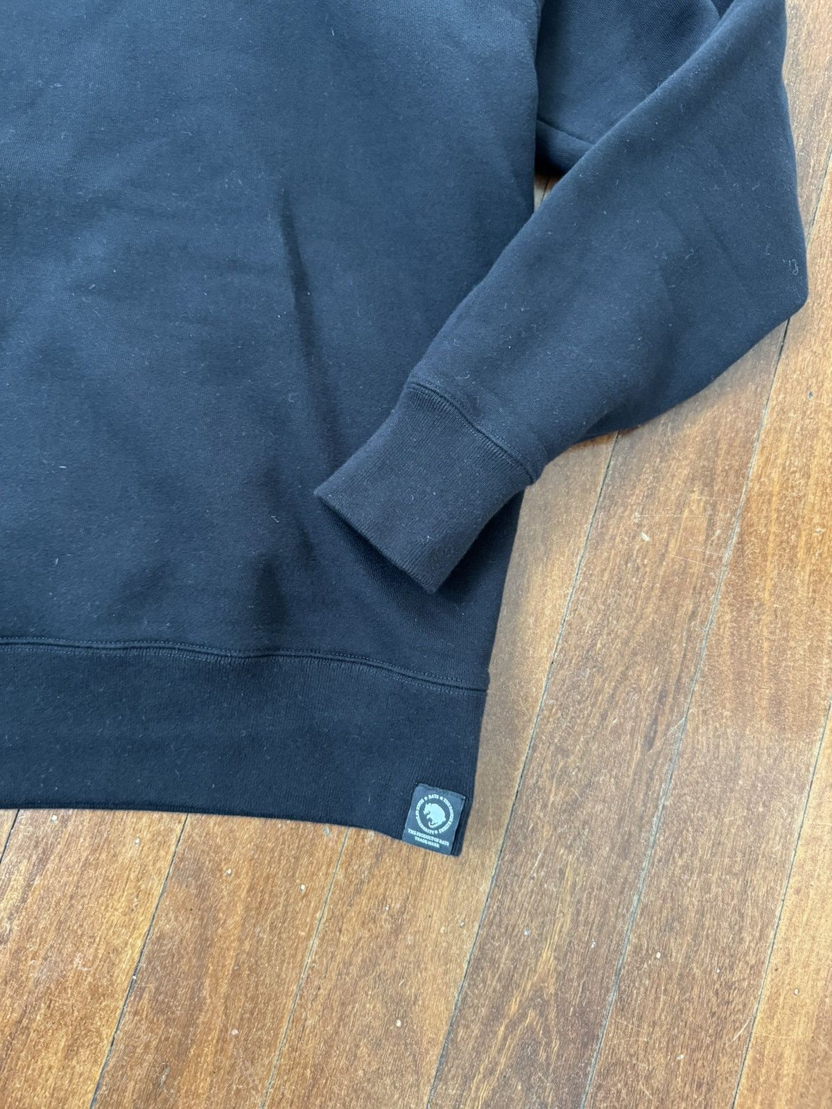 Neighborhood Rats x Neighborhood Hooded Sweatshirt - Black Size US XL / EU 56 / 4 - 11 Thumbnail