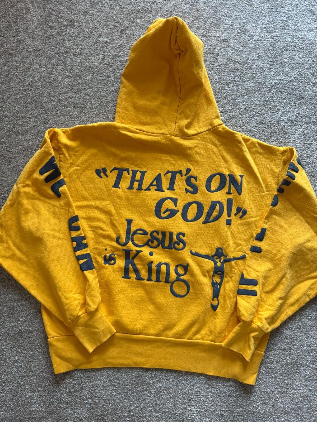 Cactus Plant Flea Market × Kanye West CPFM X KW Jesus is king hoodie Size US L / EU 52-54 / 3 - 2 Thumbnail