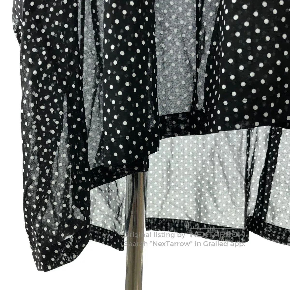 Junya Watanabe playful polka dot asymmetrical dress. Size M / US 6-8 / IT 42-44 - 3 Thumbnail