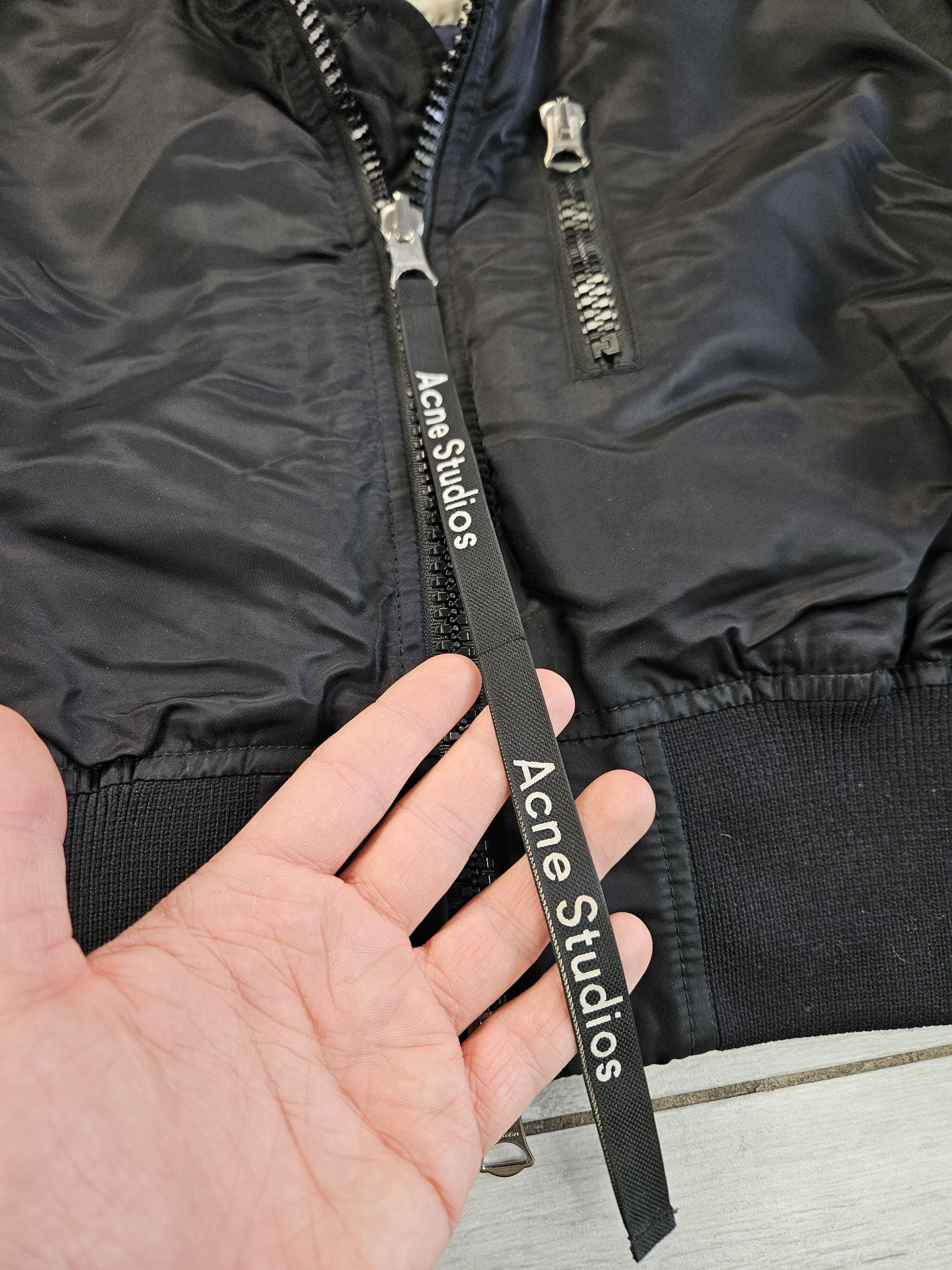 Acne Studios Acne Studio short bomber jacket black Size US S / EU 44-46 / 1 - 3 Thumbnail