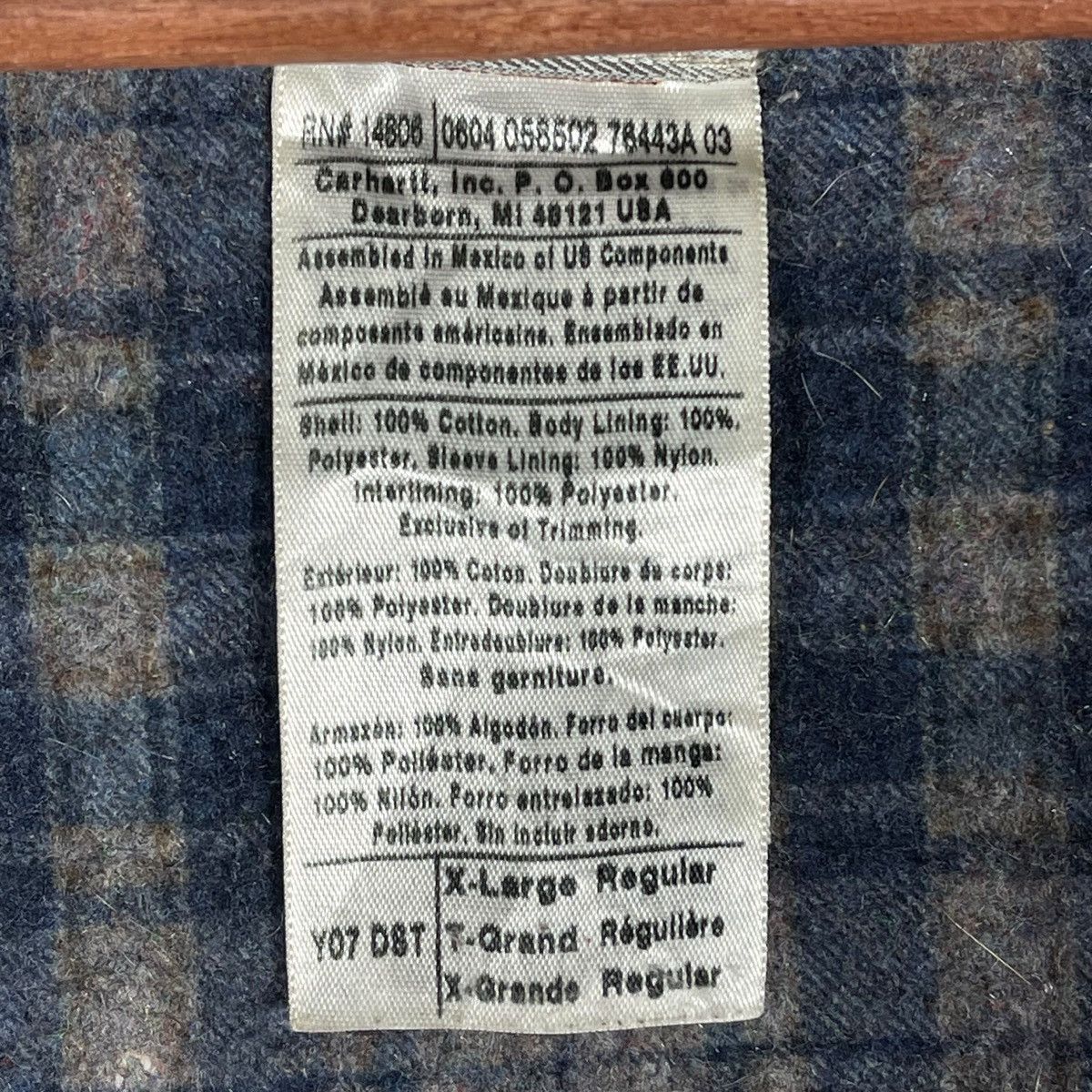 Carhartt Vintage Carhartt Denim Active Jacket Size US XL / EU 56 / 4 - 9 Thumbnail