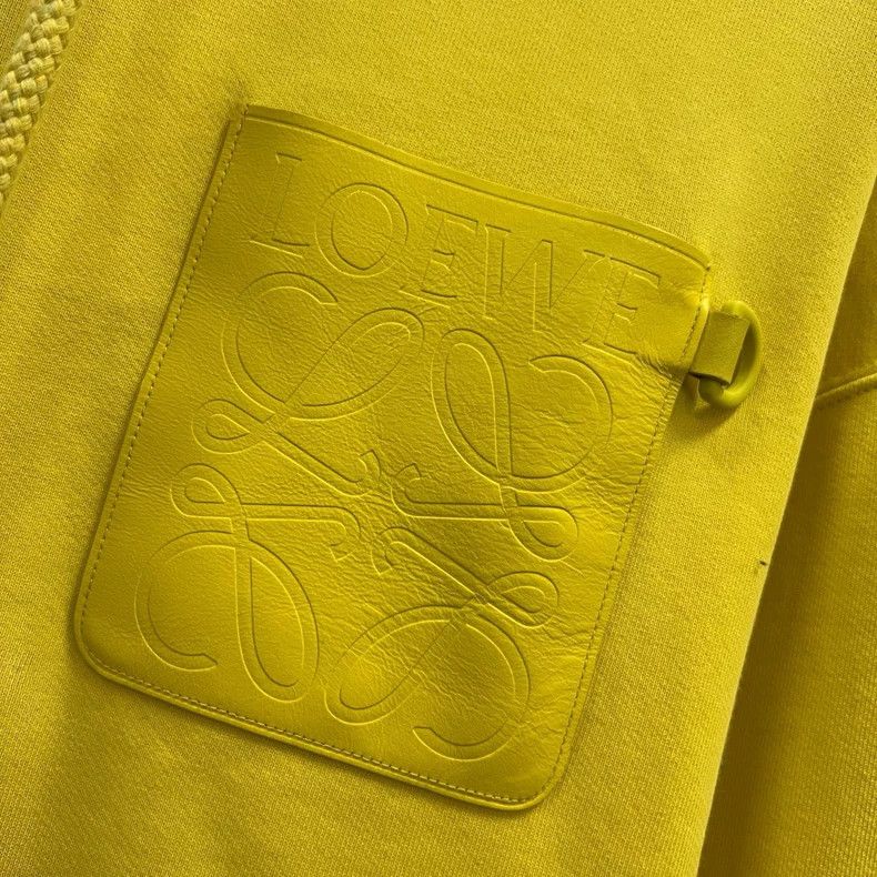 Loewe LOEWE Yellow pocket logo printed cap shirt Size M / US 6-8 / IT 42-44 - 3 Thumbnail