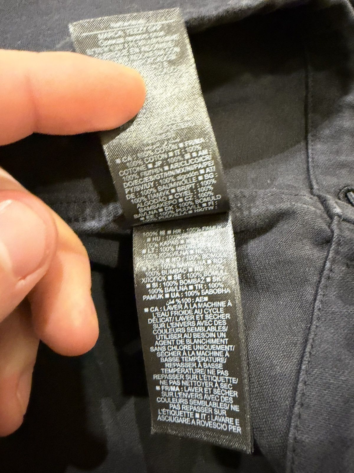 Balenciaga × Gap × Yeezy Yeezy Gap Engineered By Balenciaga Sateen Anorak - Black Size US XL / EU 56 / 4 - 5 Thumbnail