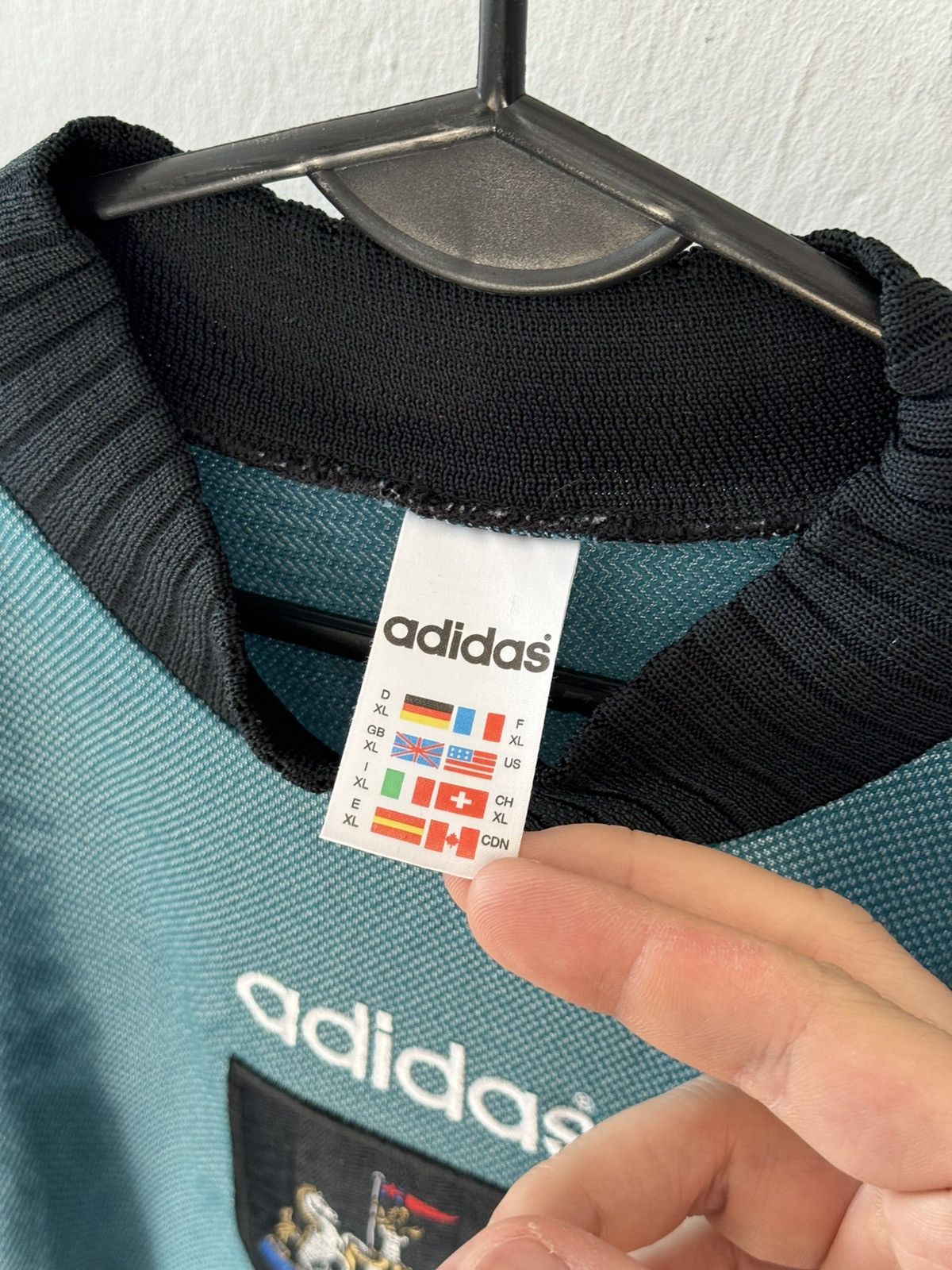 Adidas × Vintage Newcastle United 1996/97 Goalkeeper Jersey Adidas Vintage Size US XL / EU 56 / 4 - 5 Thumbnail