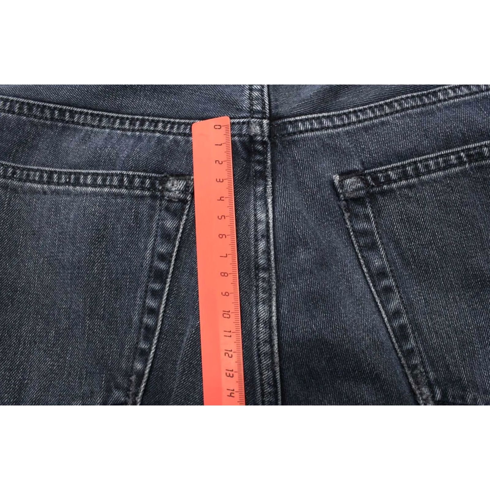 Denime ACNE Jeans Roc/Lana Blue Men's W30/L32 Slim Fit Whiskers Faded Denim Size US 30 / EU 46 - 8 Thumbnail