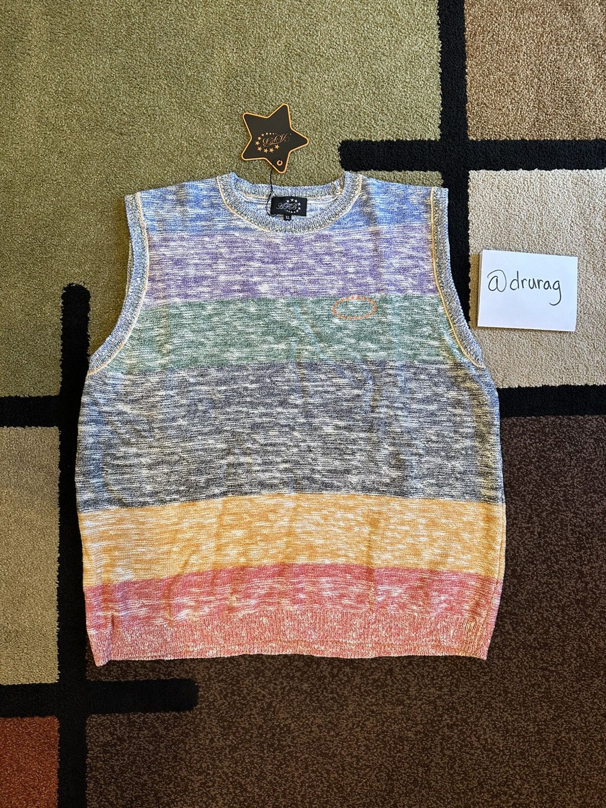 Japanese Brand AFB Japanese Knit Vest Size US XL / EU 56 / 4 - 2 Thumbnail