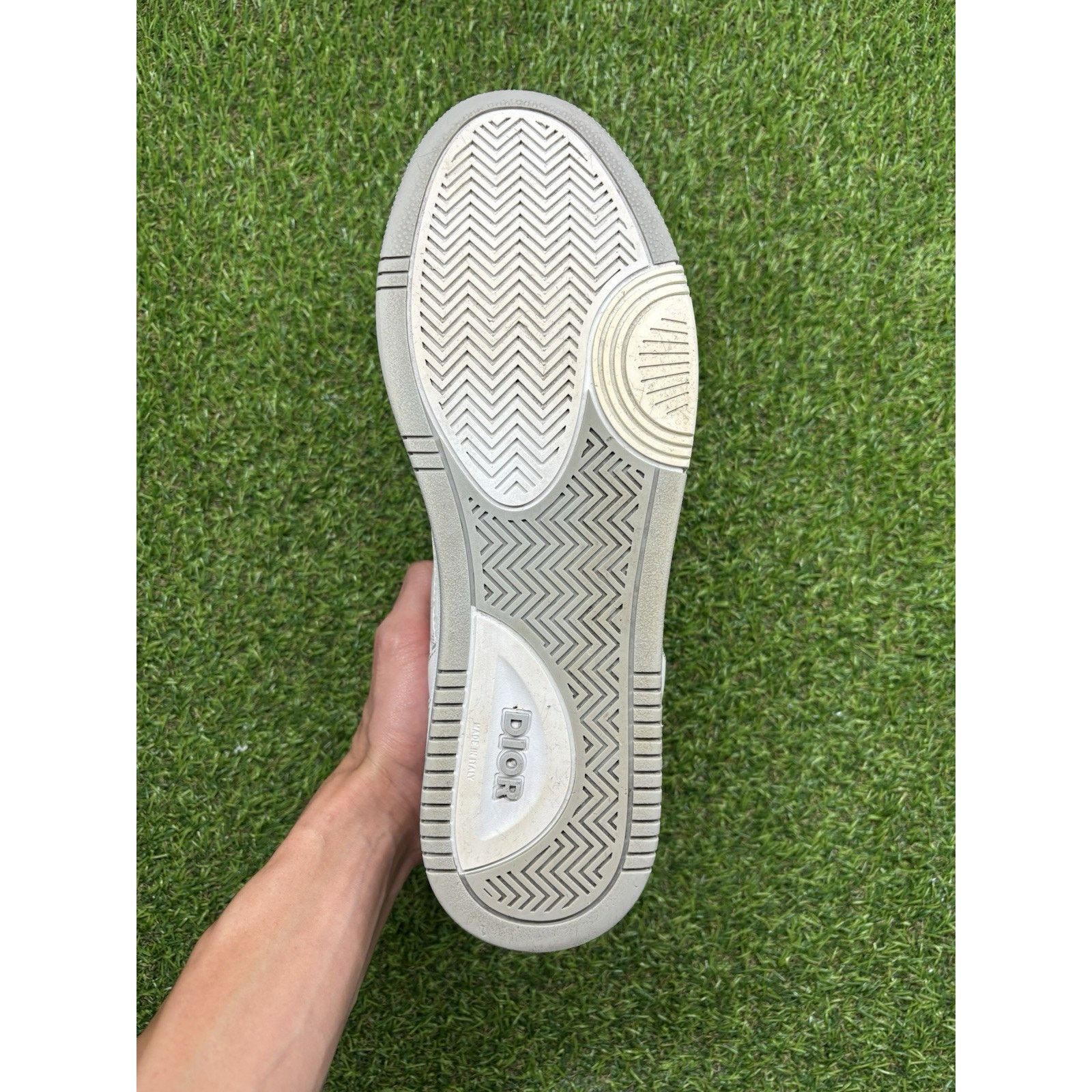 Dior Dior B27 High Top ' White ' Size US 12 / EU 45 - 14 Thumbnail