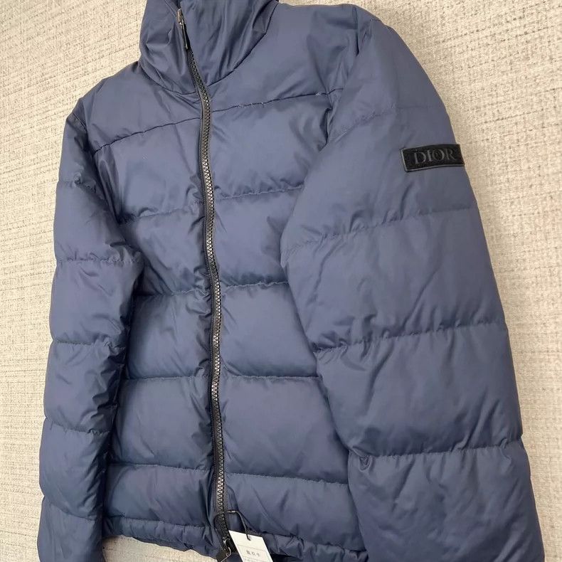 Dior Dior FW22 Solid Color Quilted Standing Leader Standard Down Size US S / EU 44-46 / 1 - 2 Thumbnail