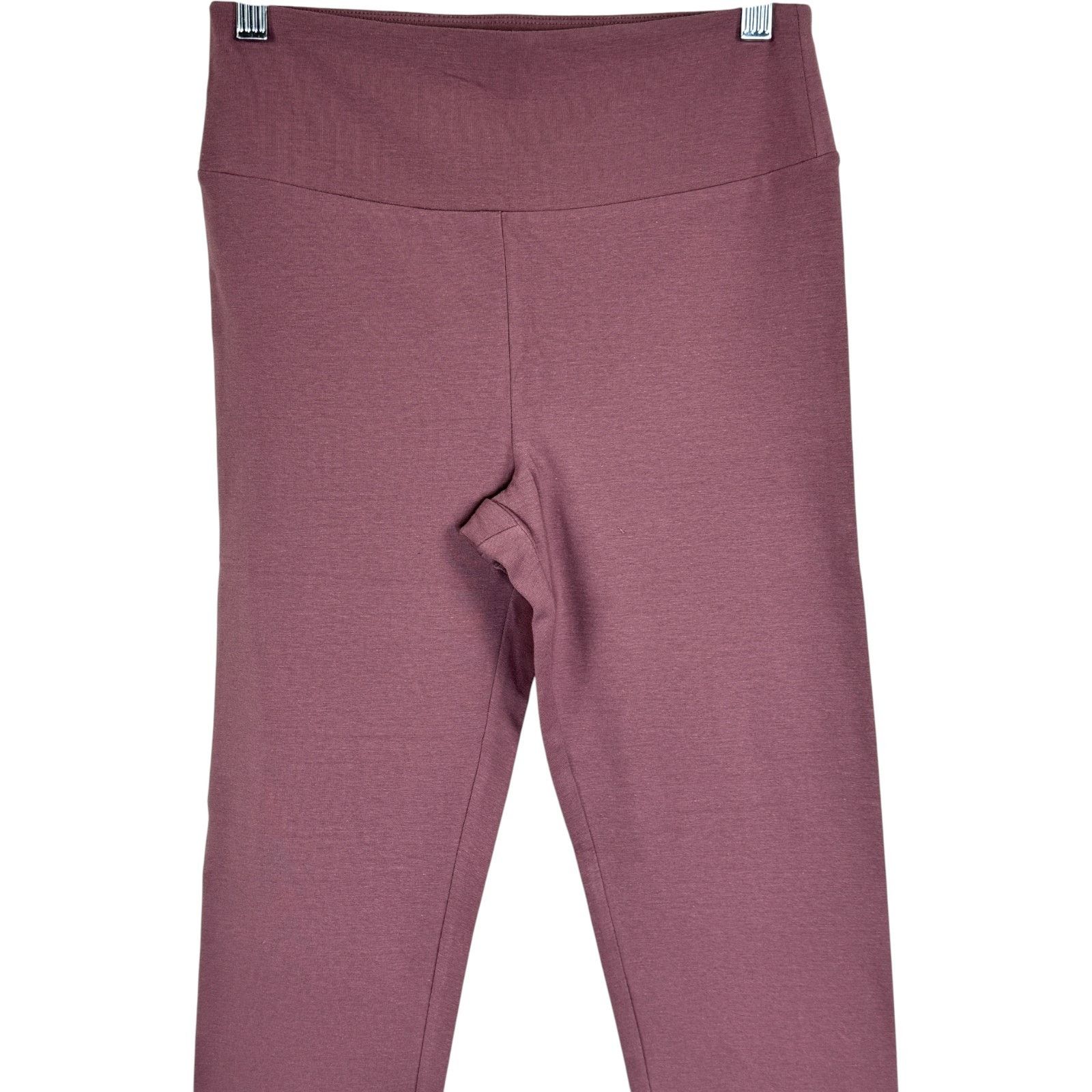Other zuda Regular Basic Redefined Crop Legging Burgundy Rose XS Size 24" / US 00 / IT 34 - 4 Thumbnail
