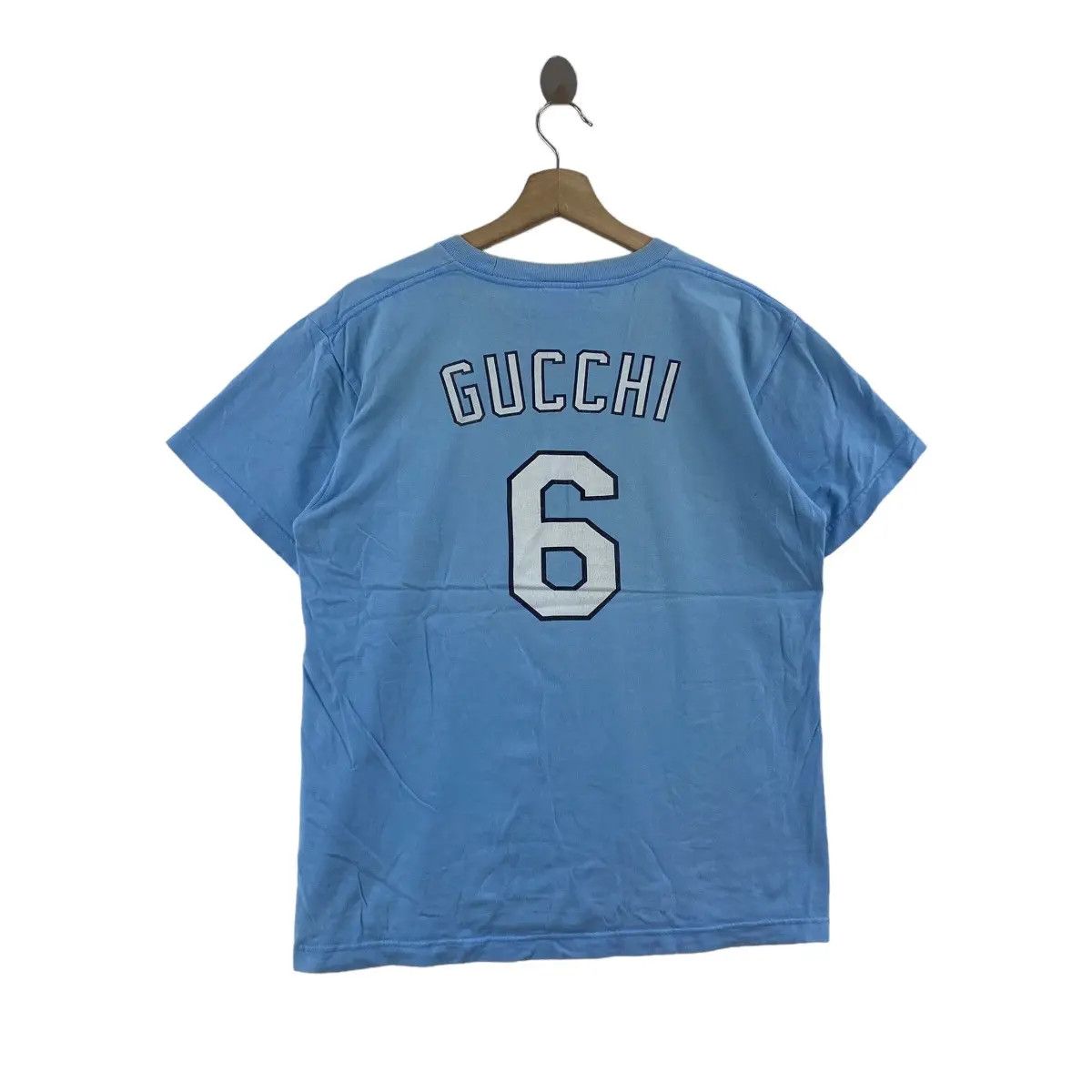 Majestic MAJESTIC ATHLETIC GUCCHI No 6 Baseball Tee Shirt Top Sports Size US M / EU 48-50 / 2 - 1 Thumbnail