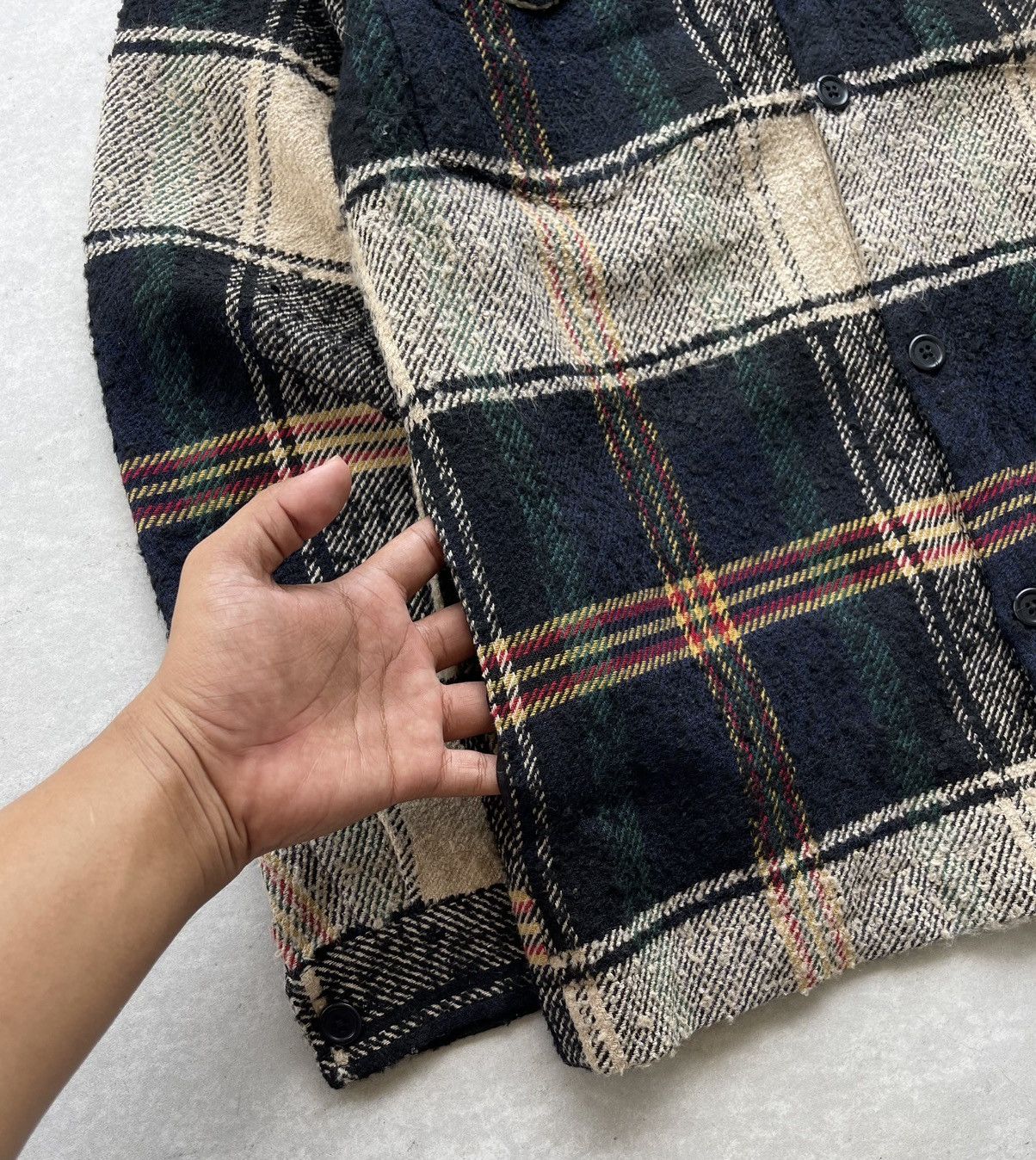 Zara Zara Men's Wool-blend Plaid Shirt/Jacket Size US M / EU 48-50 / 2 - 9 Thumbnail
