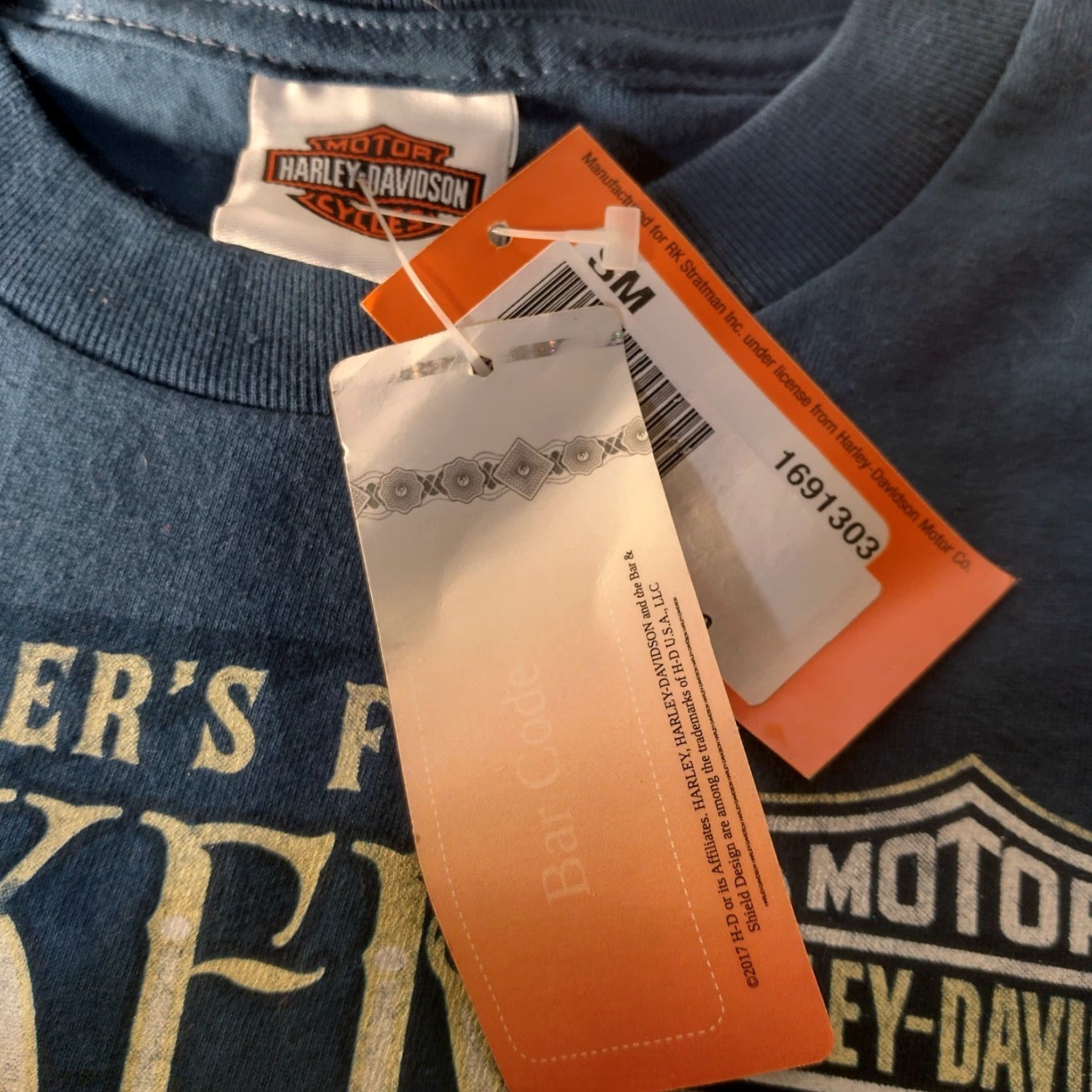 Harley Davidson Harley-Davidson Batman Shirt Small Blue Mountaineer Joker Run Harley-Davidson T-Shirt Men Size US S / EU 44-46 / 1 - 7 Thumbnail