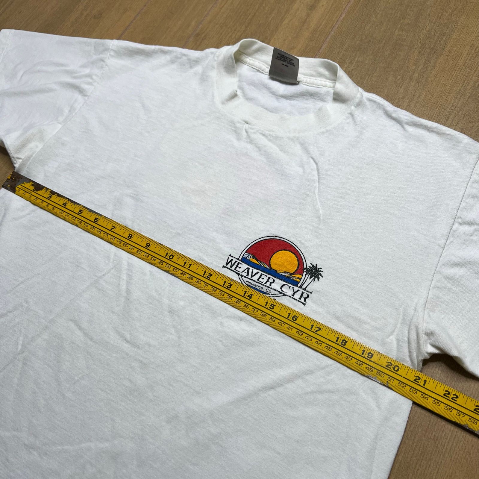 Vintage Vintage Weaver Cyr Insurance Softball Club T Shirt XL Oneita Size US XL / EU 56 / 4 - 7 Thumbnail