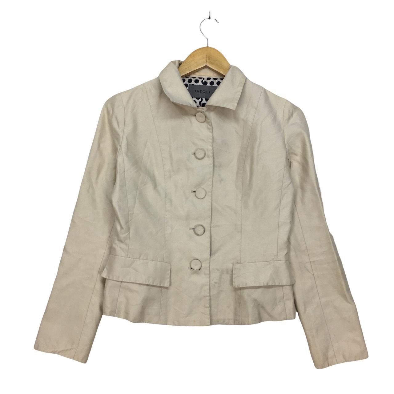 Jaeger Vtg JAEGER Button Jacket Coat Streetwear Size S / US 4 / IT 40 - 1 Thumbnail