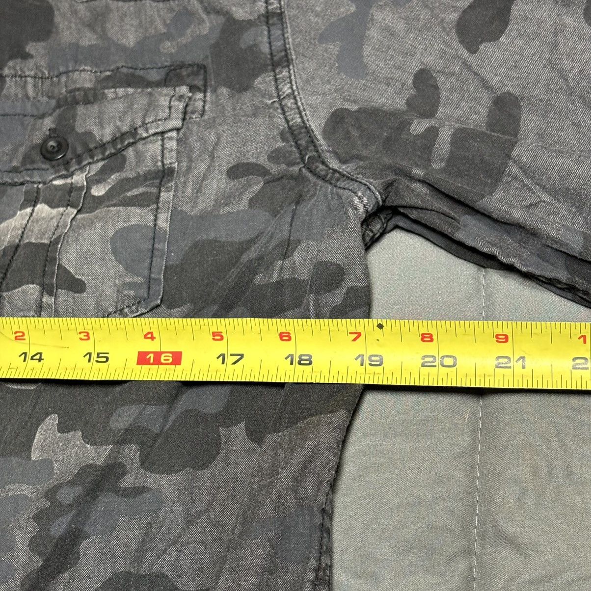 Helix Helix Shirt Men's Medium Camouflage Black Athletic Fit Size US M / EU 48-50 / 2 - 5 Thumbnail