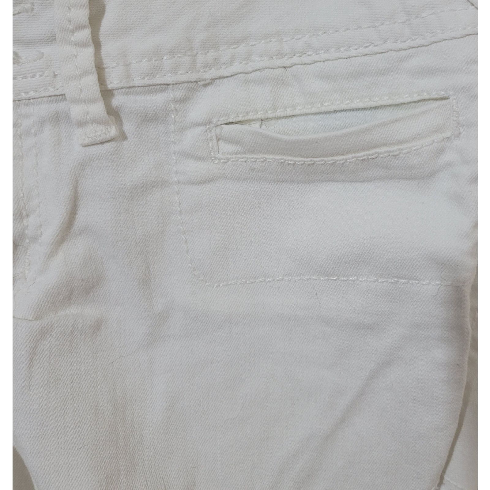Other Rue 21 White Frayed Hem Women's Shorts 5 / 6 Size 28" / US 6 / IT 42 - 6 Thumbnail