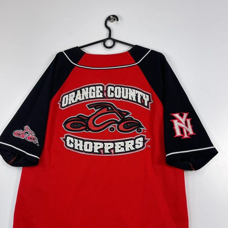 West Coast Choppers Rare Vintage 90s Orange County Choppers Red Jersey Size M Size US M / EU 48-50 / 2 - 3 Thumbnail