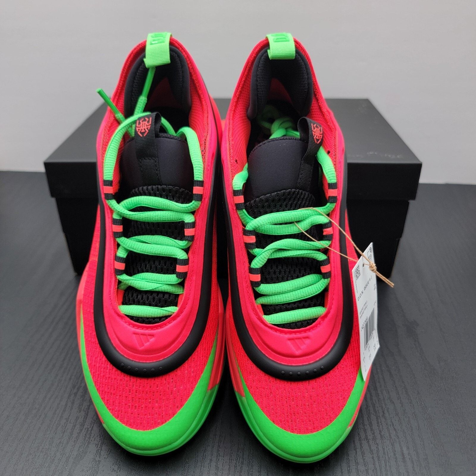 Adidas Adidas D.O.N. Issue #6 J 'Big Apple' Red Green - Men's Sz 6 Size US 6 / EU 39 - 4 Thumbnail