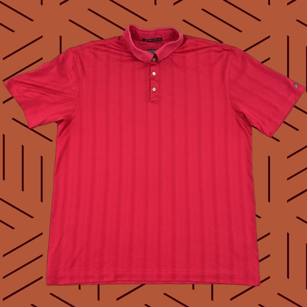 Nike VTG Nike Tiger Woods Polo Shirt Mens XL Sunday Red Classic Golf Polo Shirt Essentials Size US XL / EU 56 / 4 - 1 Thumbnail