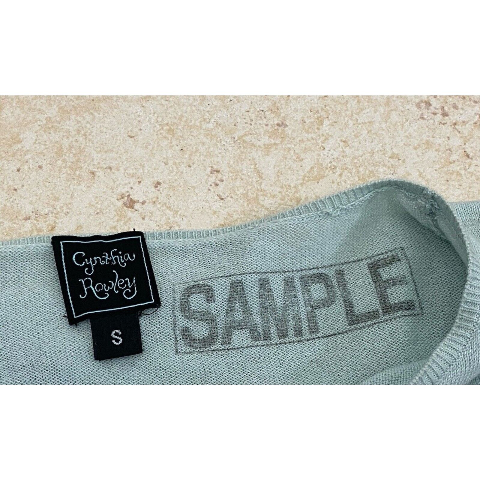Cynthia Rowley Cynthia Rowley Sample Sweater Blue Bicycle Bike Long Sleeve Size S / US 4 / IT 40 - 1 Thumbnail