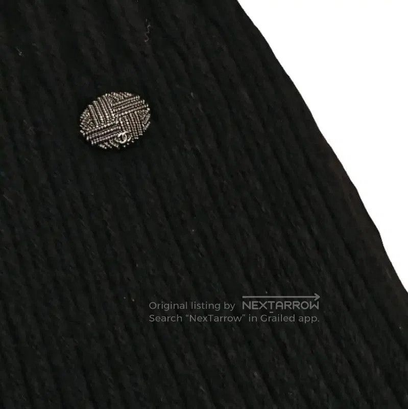 Chanel Chanel Black Wool Blend Midi Dress for Women . Size XS / US 0-2 / IT 36-38 - 3 Thumbnail