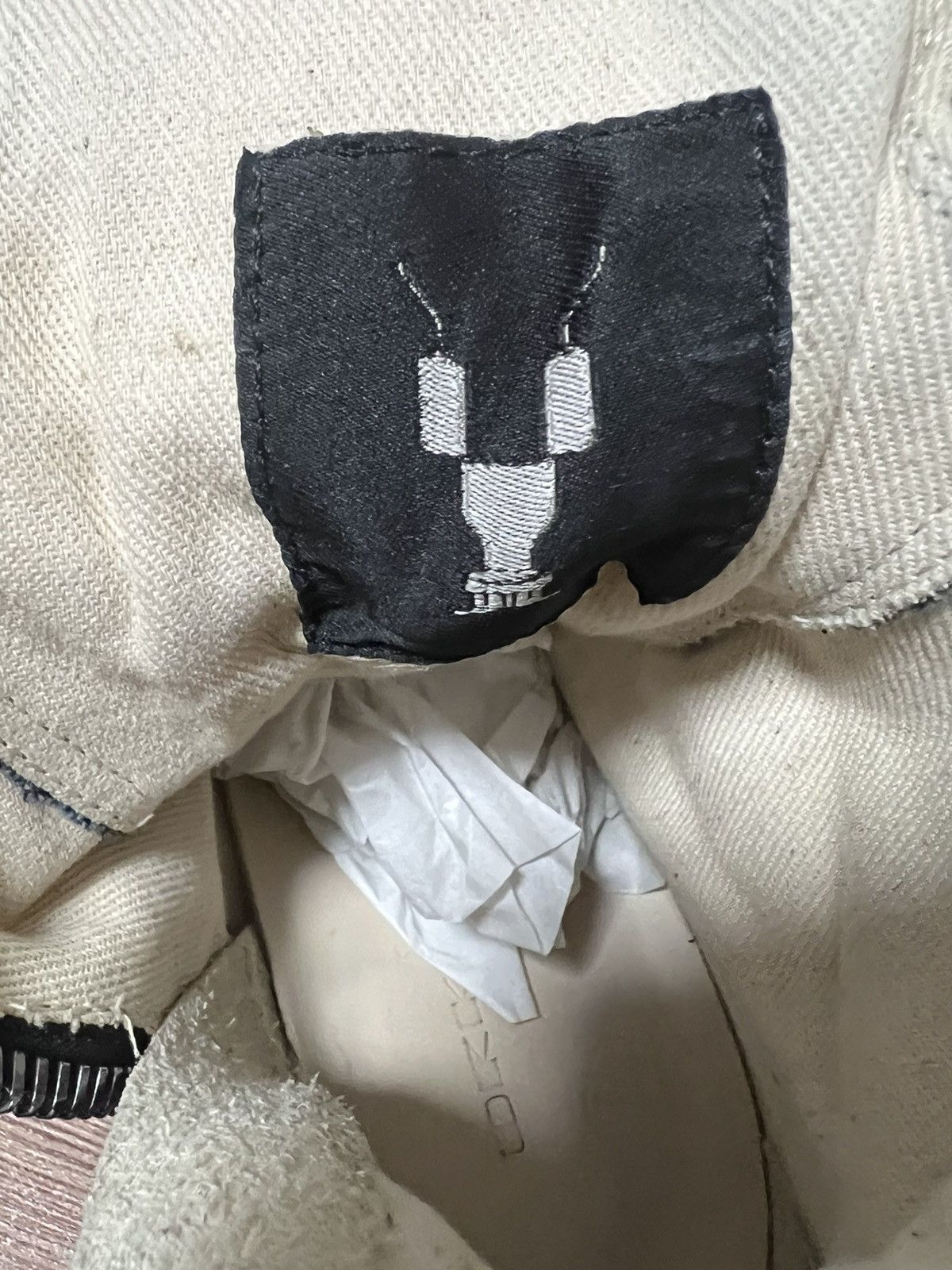 Rick Owens Drkshdw Rick owens drkshdw so cunt ramones hi top sneaks Size US 6 / IT 36 - 10 Thumbnail