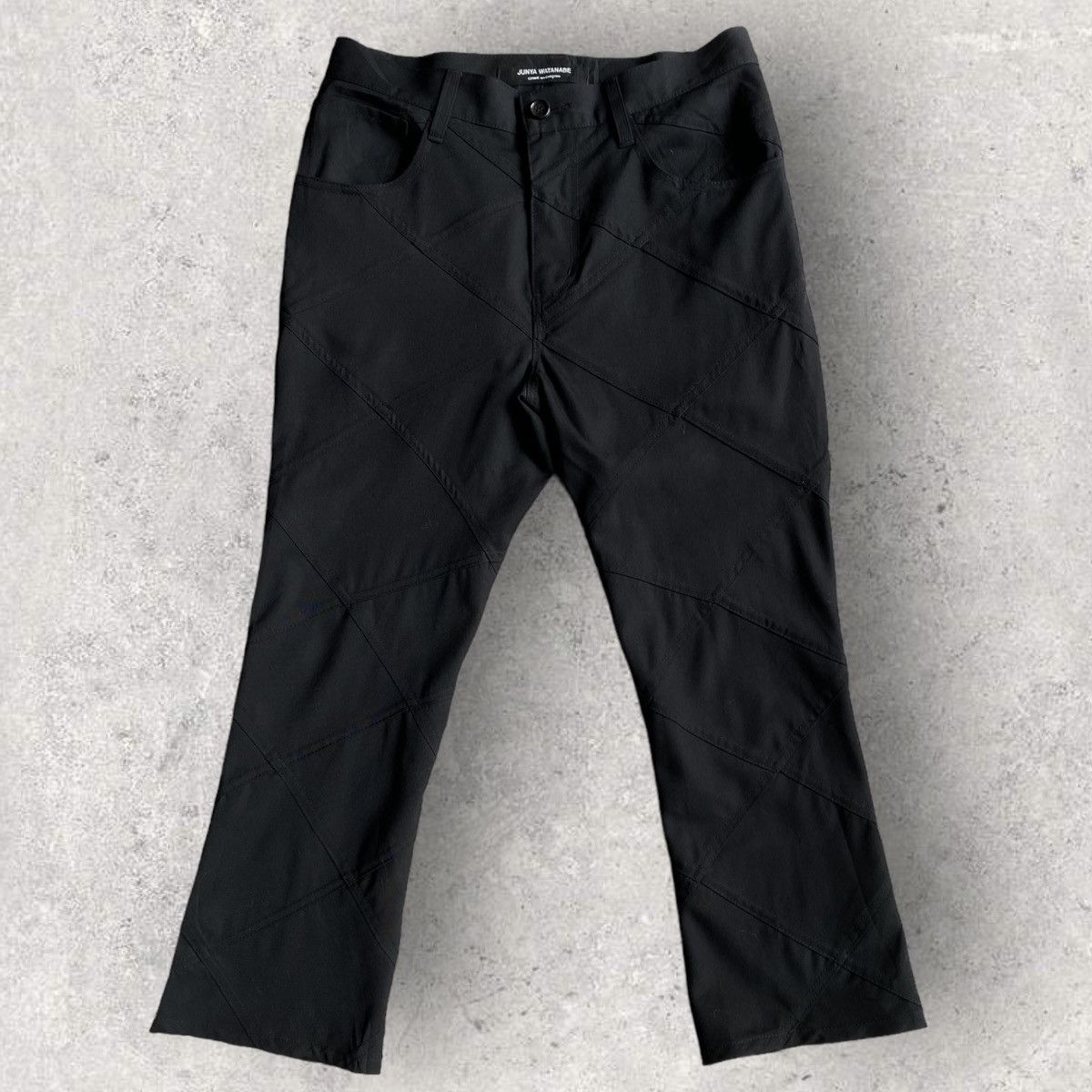 Comme des Garcons SS14 Diamond Cut Patchwork Pants Size 28" / US 6 / IT 42 - 2 Thumbnail