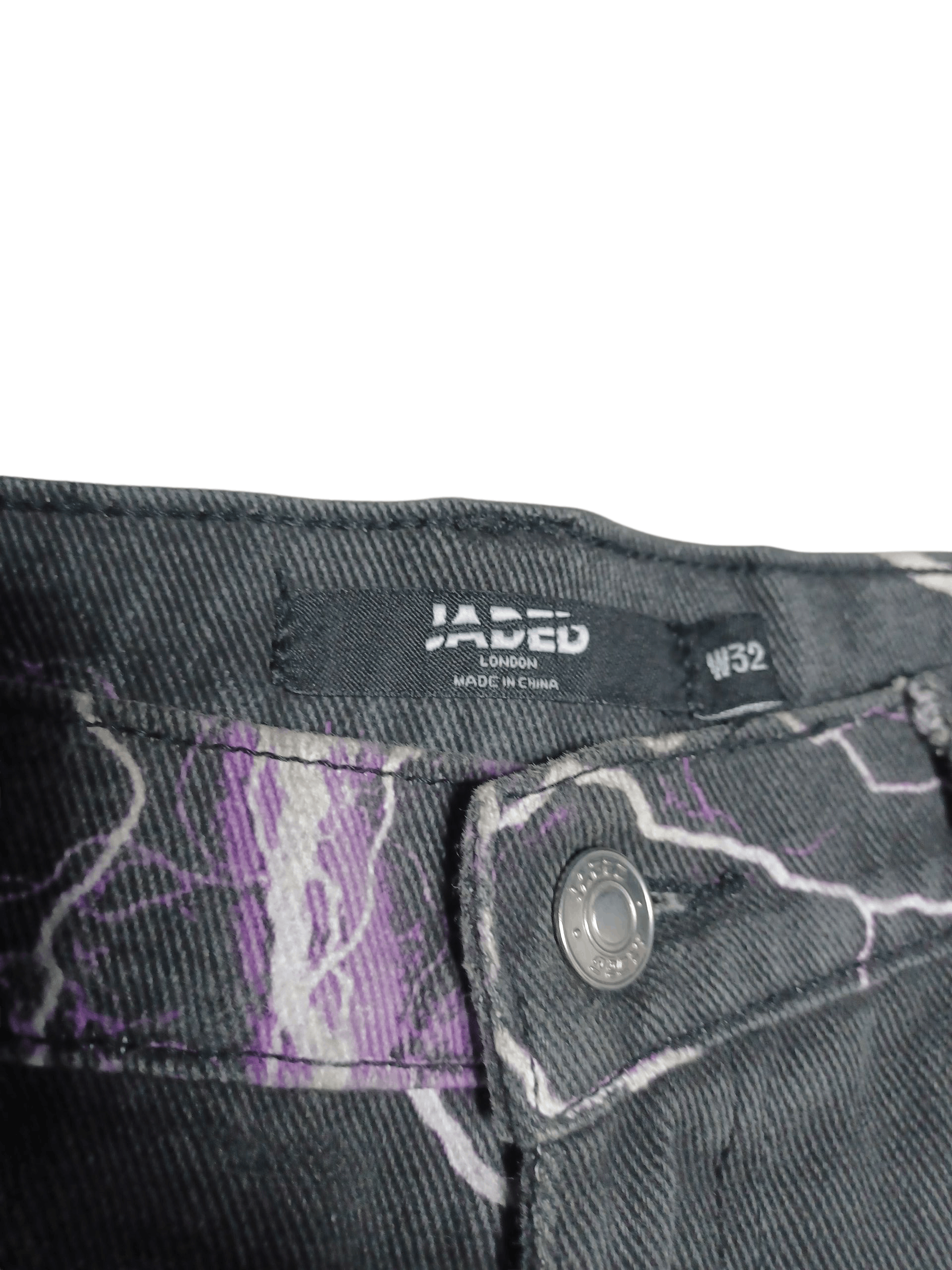 Jaded London JADED LONDON SKATE FIT LUXURY JEANS DENIM Size US 32 / EU 48 - 3 Thumbnail