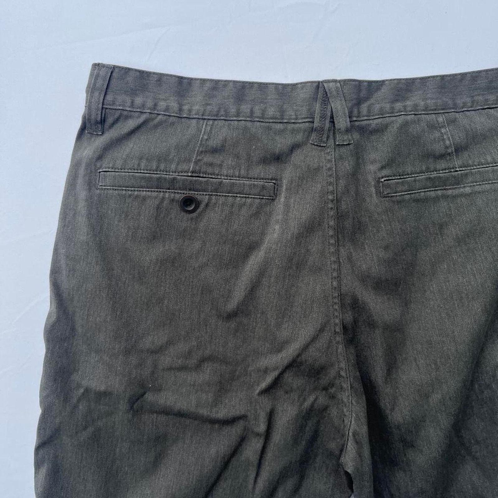 Quiksilver Quicksilver Men's Y2K Chino Cargo Grey Shorts Size 34 Size US 34 / EU 50 - 6 Thumbnail