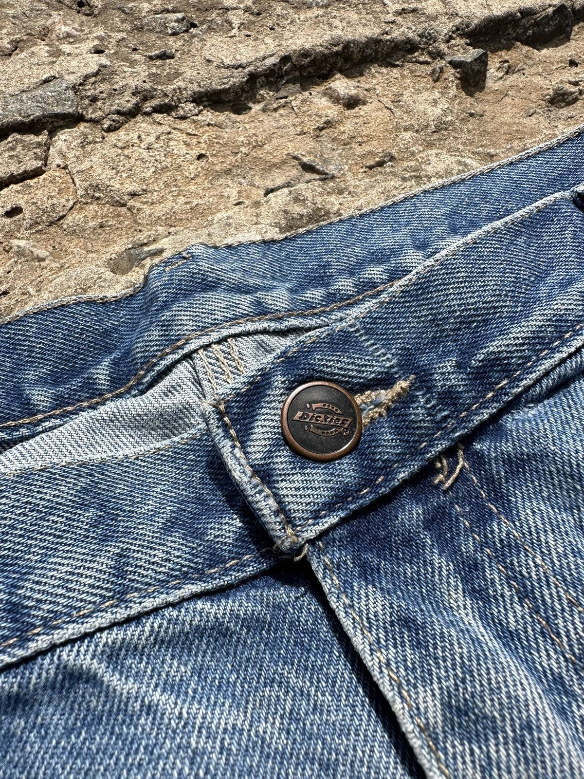 Dickies × Vintage Vintage 00s Dickies Carpenter Work Faded Jeans Pants Size US 38 / EU 54 - 9 Thumbnail