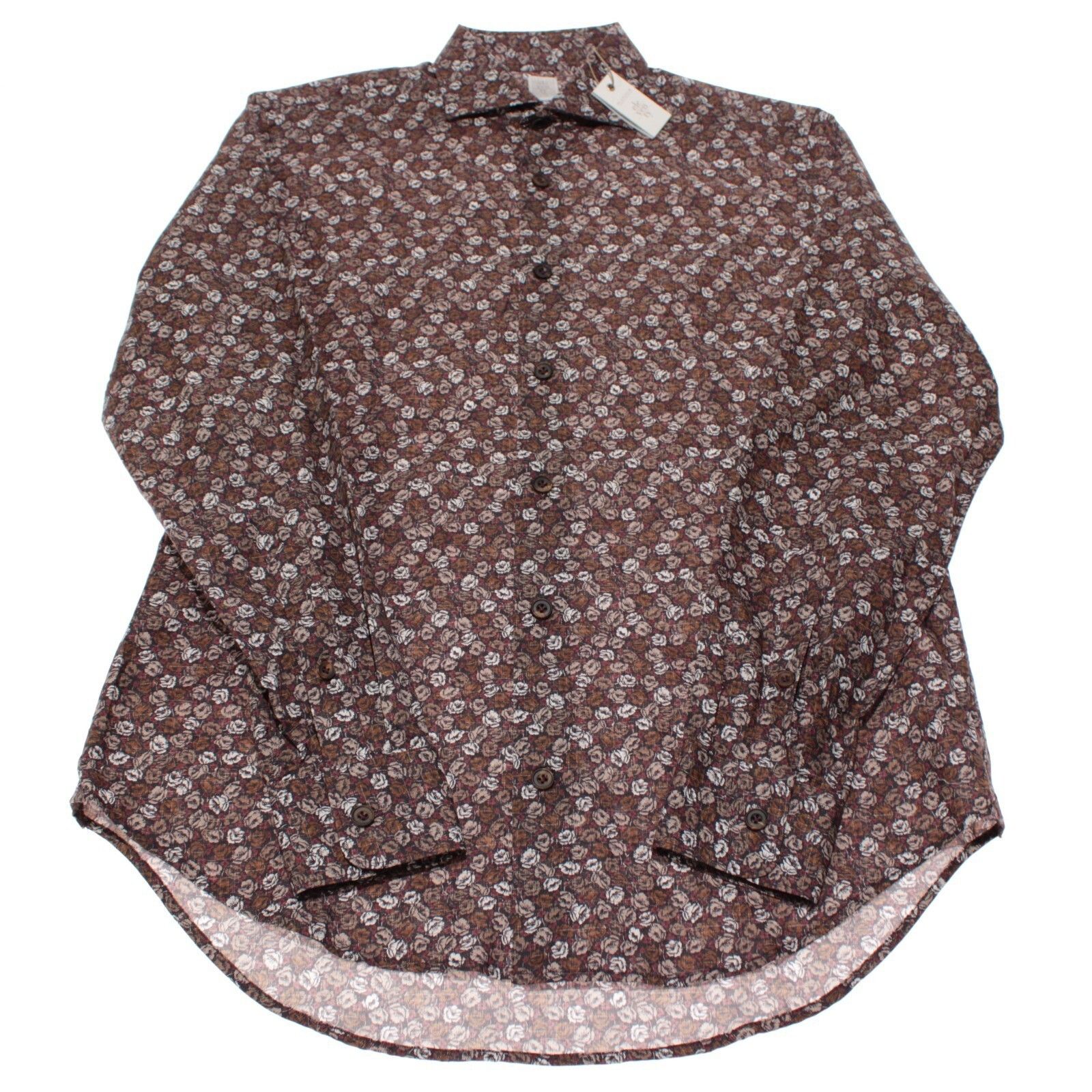 Eleventy Eleventy New with tags Shirt Size M US In Brown Size US M / EU 48-50 / 2 - 2 Thumbnail