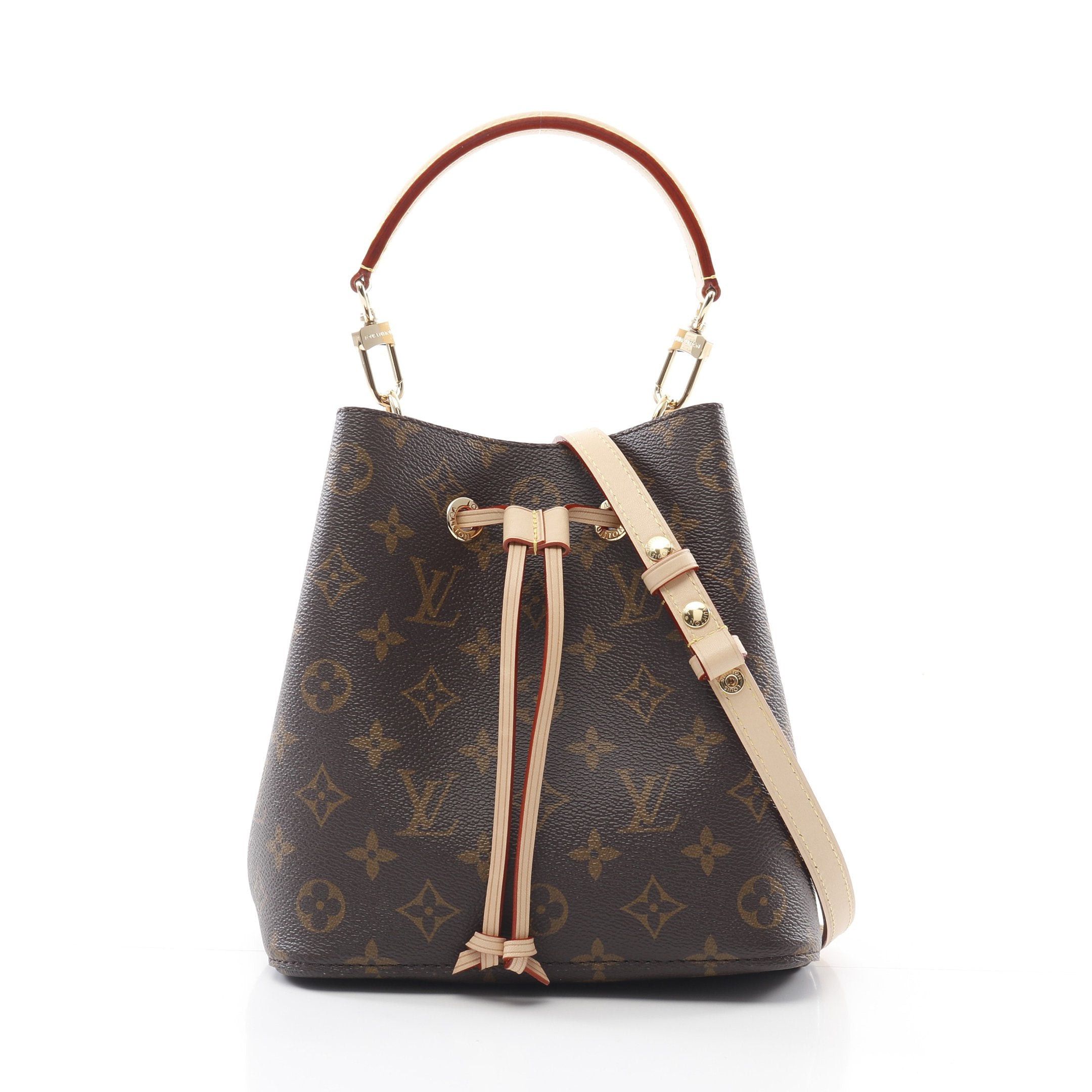 Louis Vuitton Louis Vuitton Neonoe Bb Monogram Handbag Leather Brown Size ONE SIZE - 1 Thumbnail