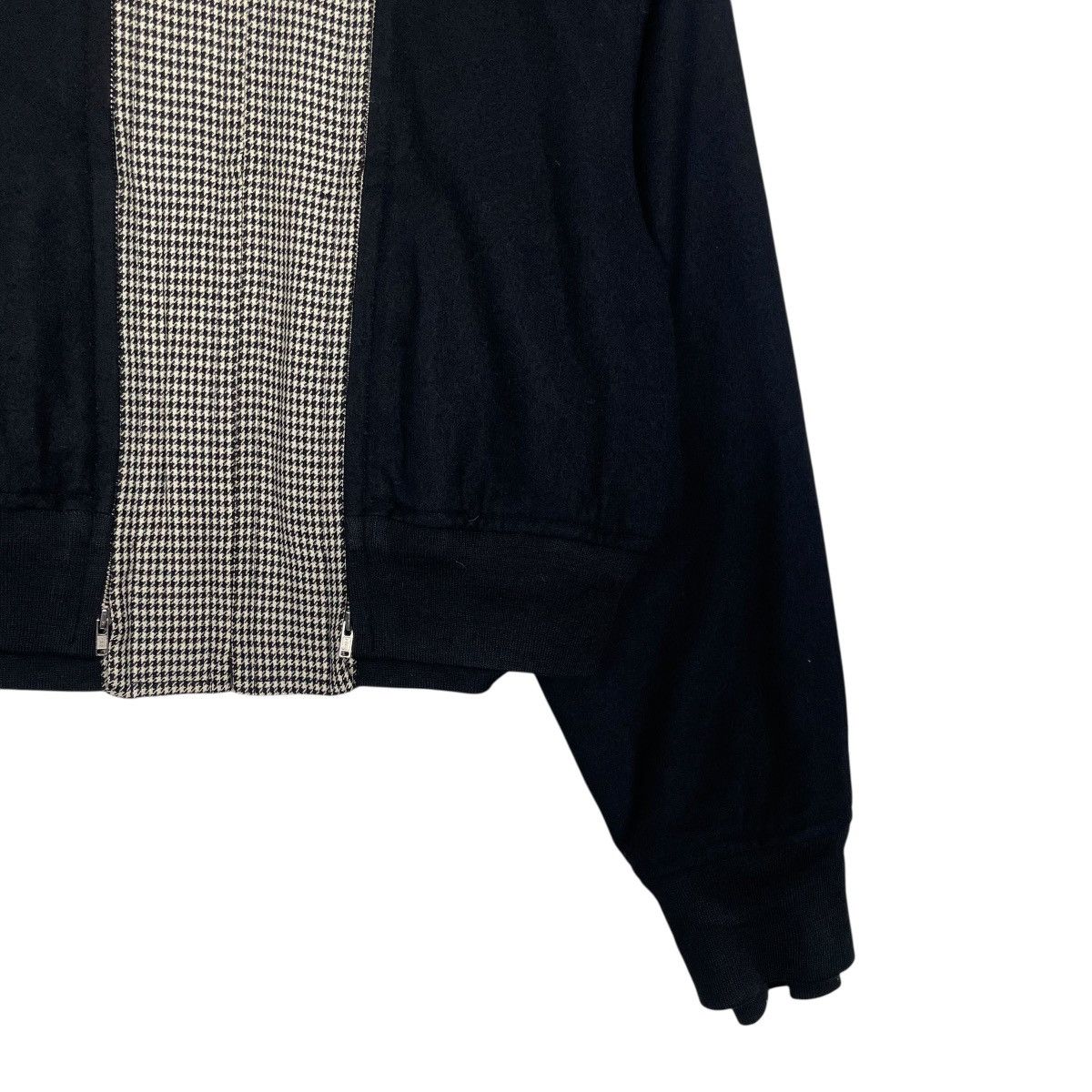 Comme des Garcons AD1989 Comme Des Garcons Double Layer Houndstooth Bomber Size US S / EU 44-46 / 1 - 5 Thumbnail