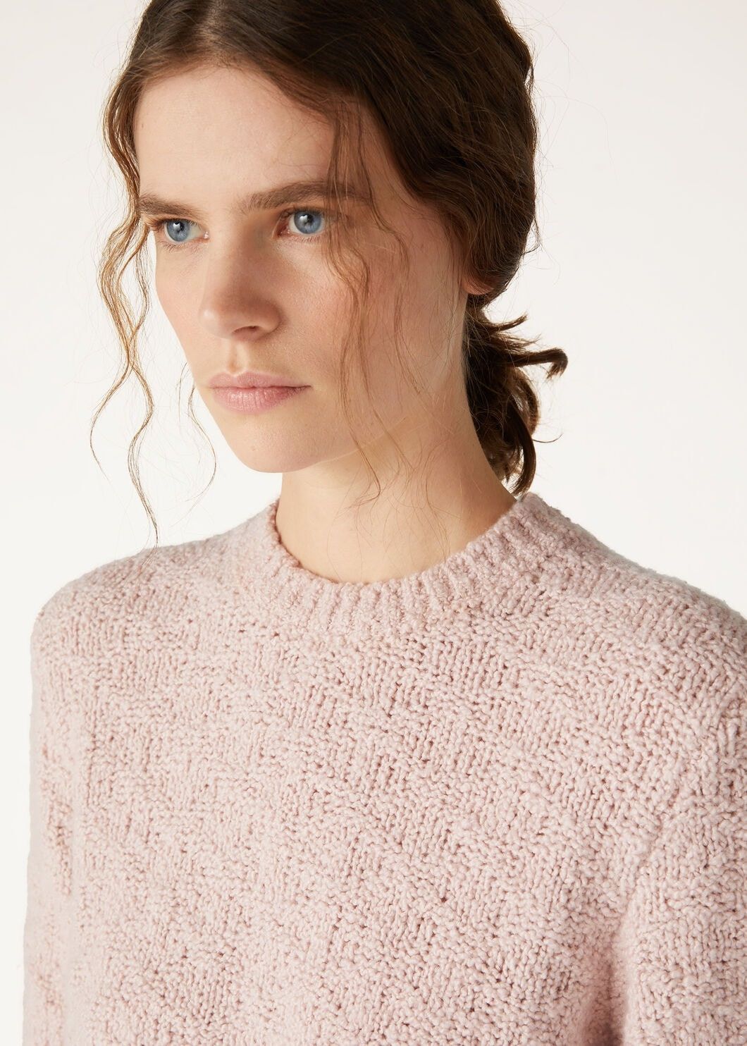Loro Piana o1w1db10825 FAO2877 Folecchio Sweater in Pink Size XS / US 0-2 / IT 36-38 - 3 Thumbnail