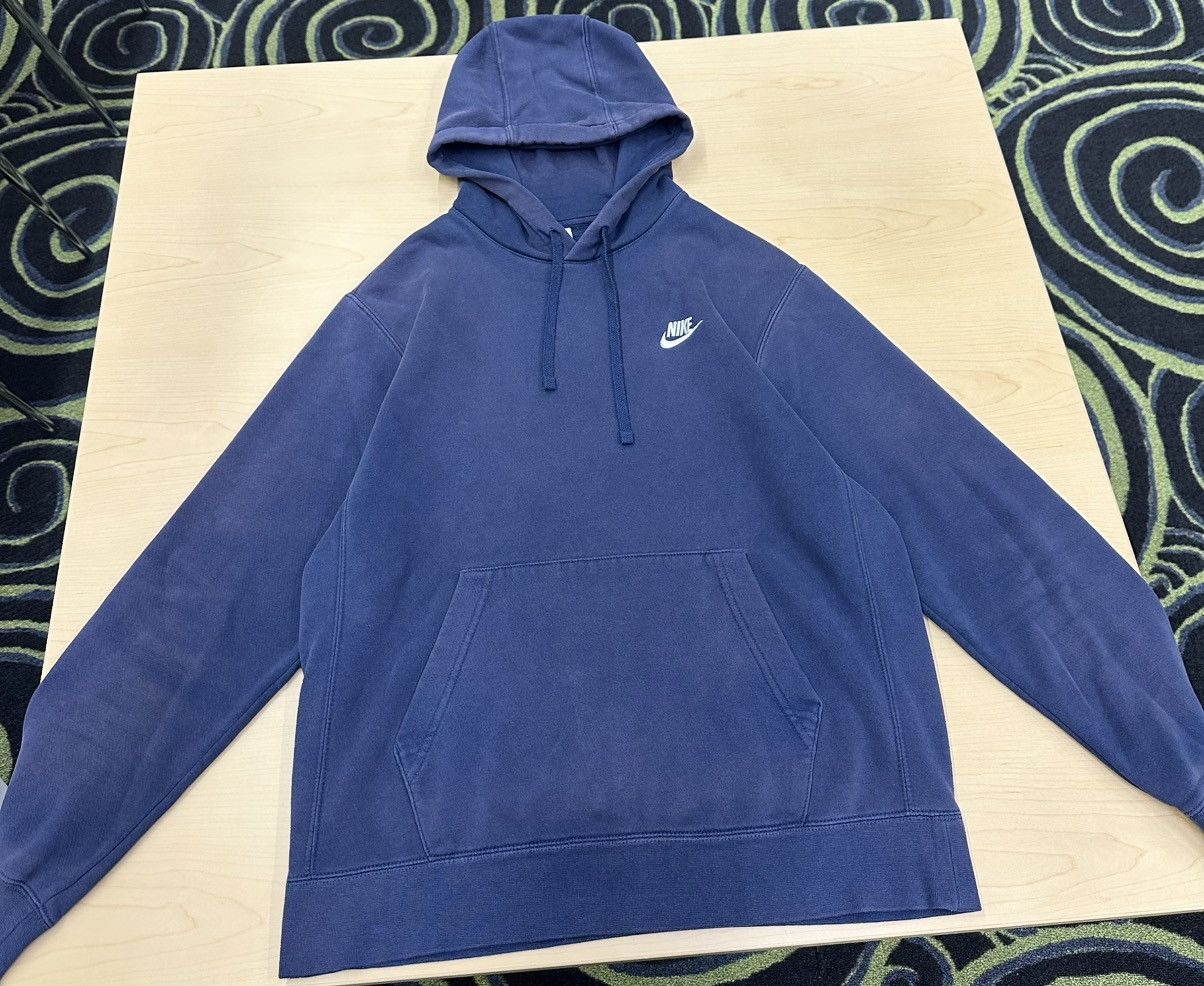 Nike Blue Nike Pullover Hoodie Size US M / EU 48-50 / 2 - 1 Thumbnail