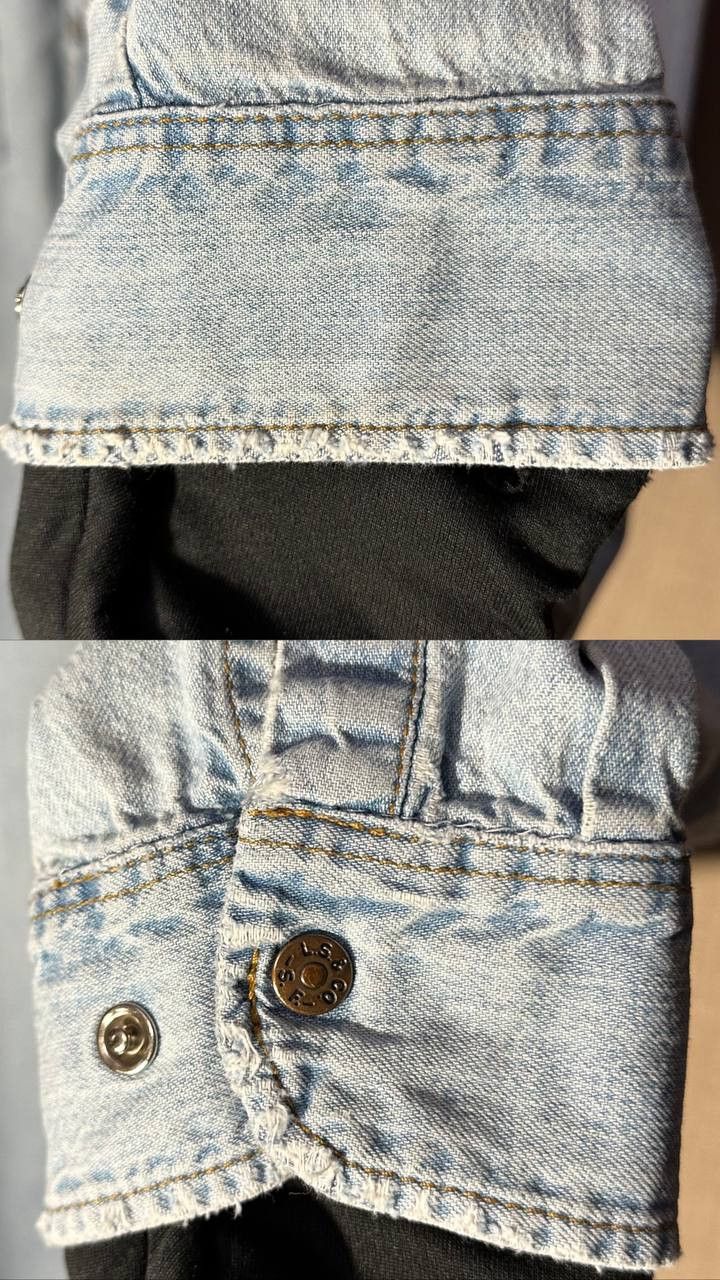Levi's Levi's vintage Jean Shirt Denim Long Sleeve Blue Size US XL / EU 56 / 4 - 10 Thumbnail