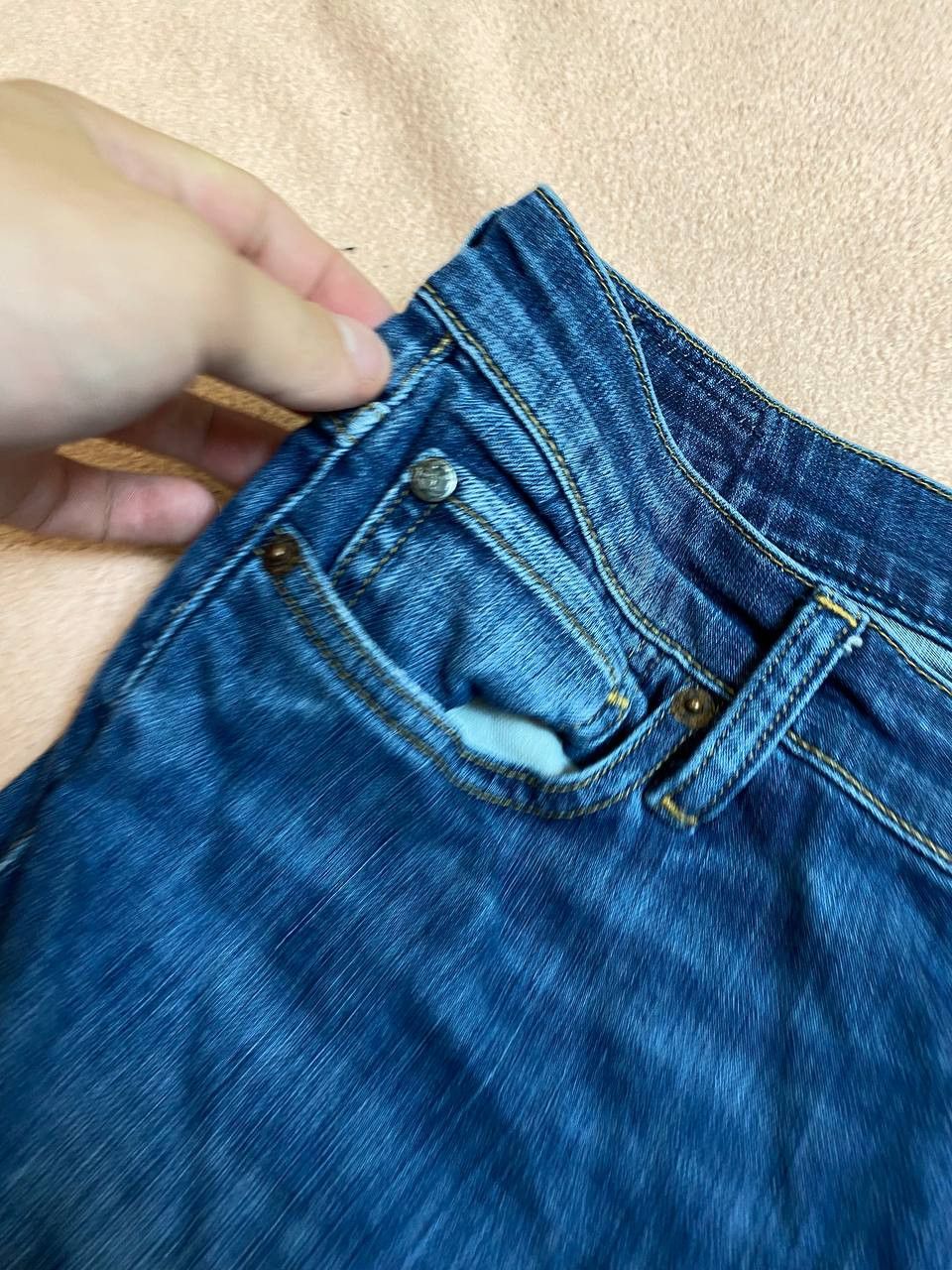 Polo Ralph Lauren × Vintage Vintage POLO RALPH LAUREN Jeans Washed Denim Pants Size 29" - 7 Thumbnail