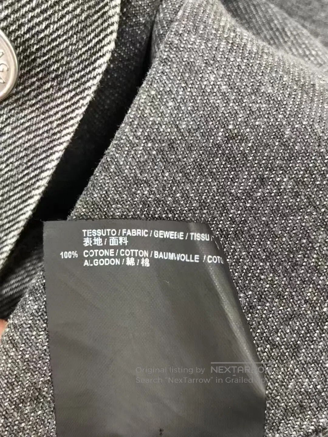 Balenciaga Balenciaga Vintage Logo Denim Jacket. Size US L / EU 52-54 / 3 - 7 Thumbnail